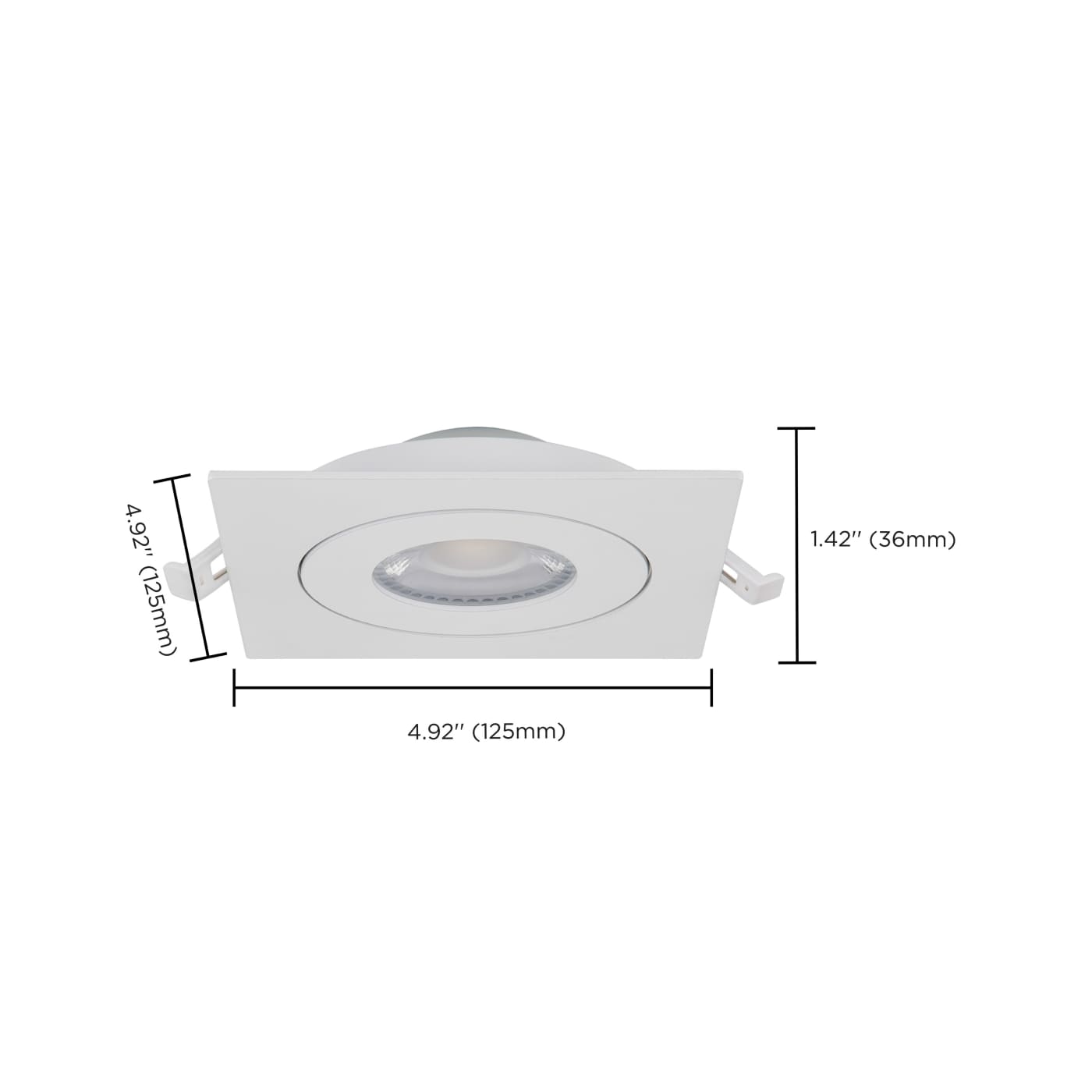 9WLED/GBL/4/CCT/SQ/WH - S11841