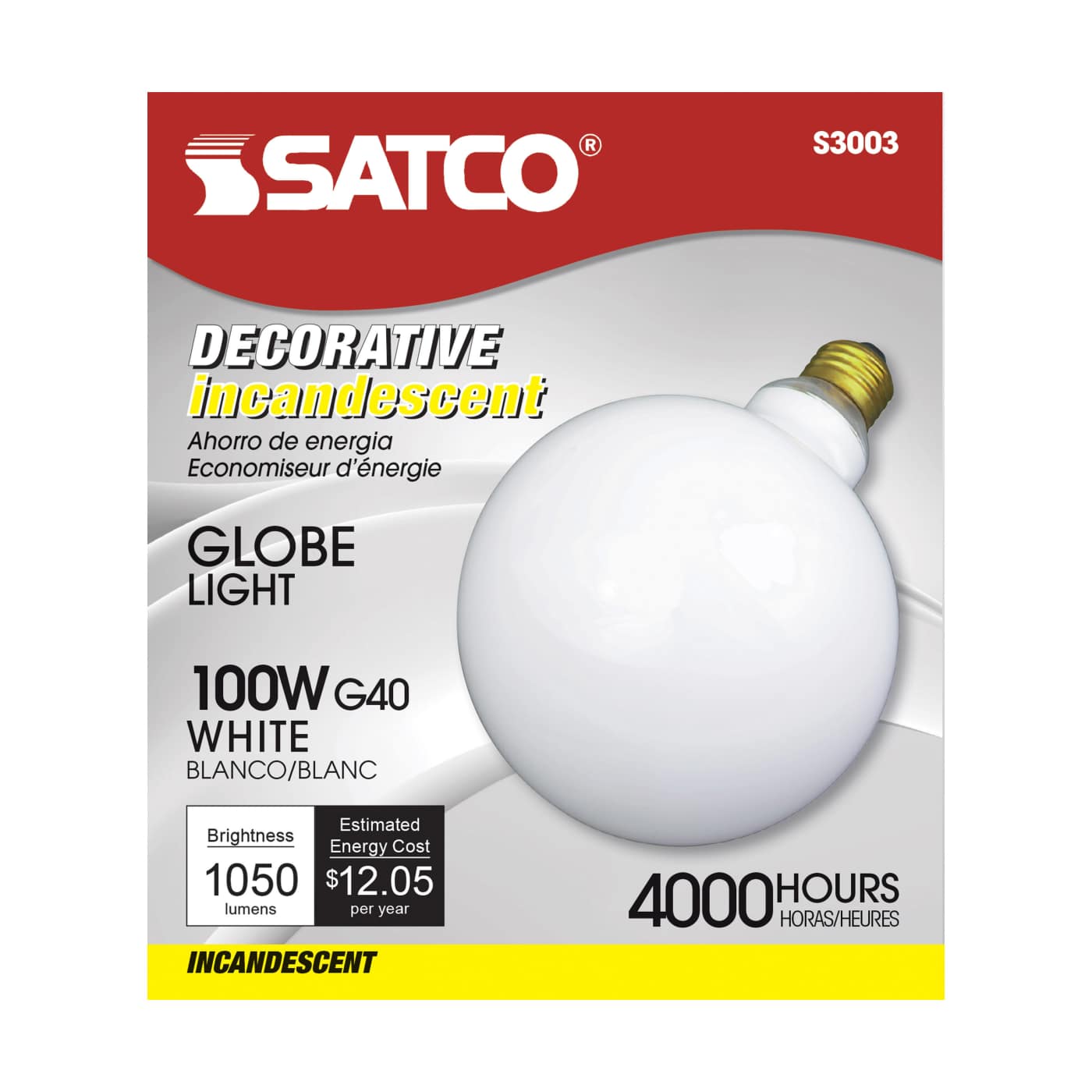100W G-40 WHITE - S3003