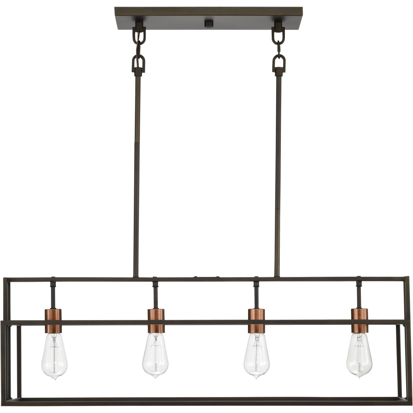 LAKE 4 LIGHT ISLAND PENDANT - 60-5854