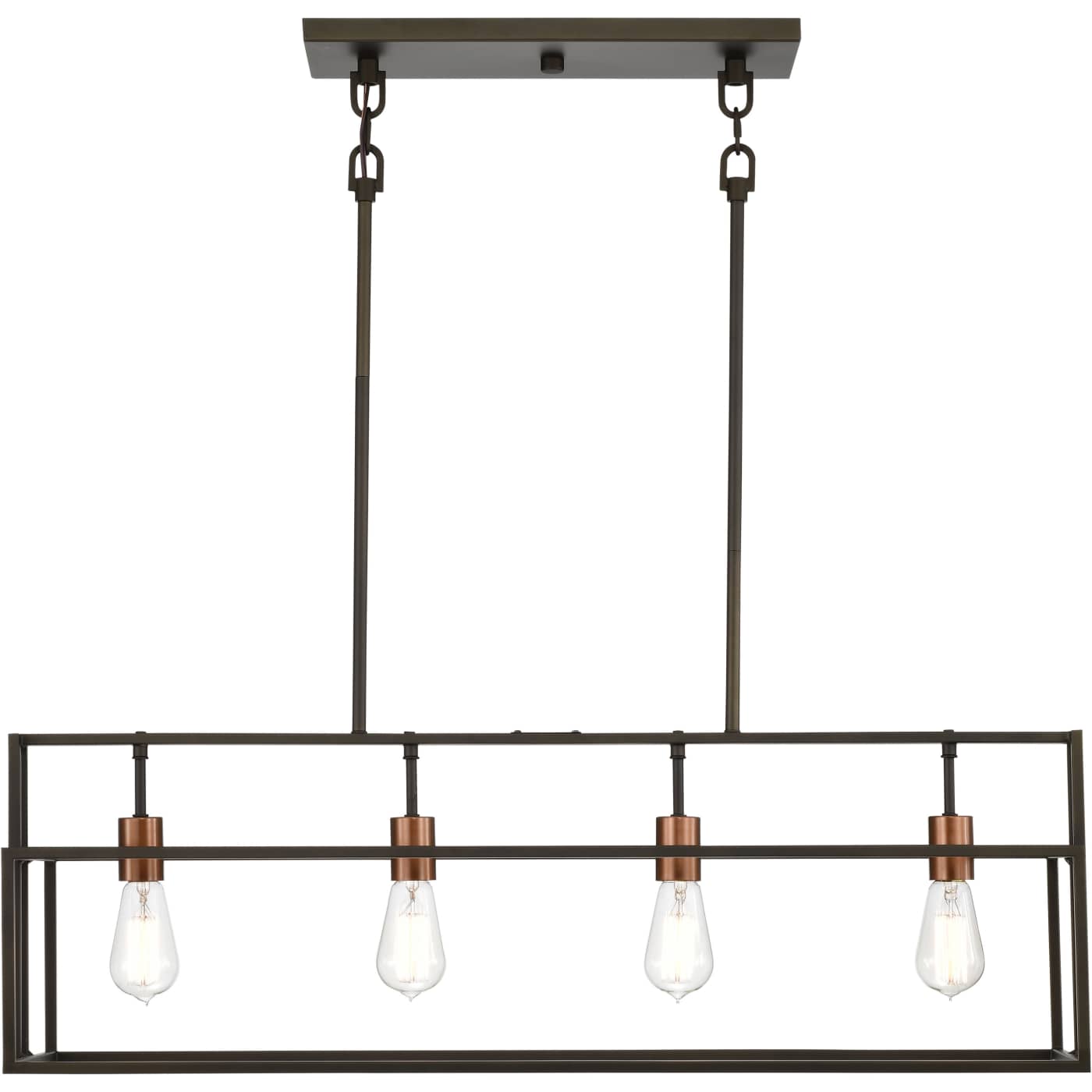 LAKE 4 LIGHT ISLAND PENDANT - 60-5854
