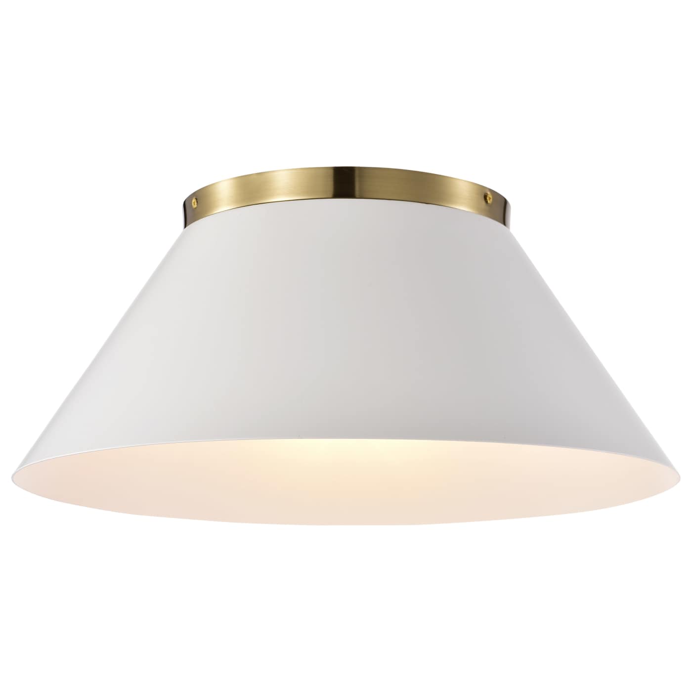 DOVER 3 LIGHT LARGE FLUSH - 60-7421