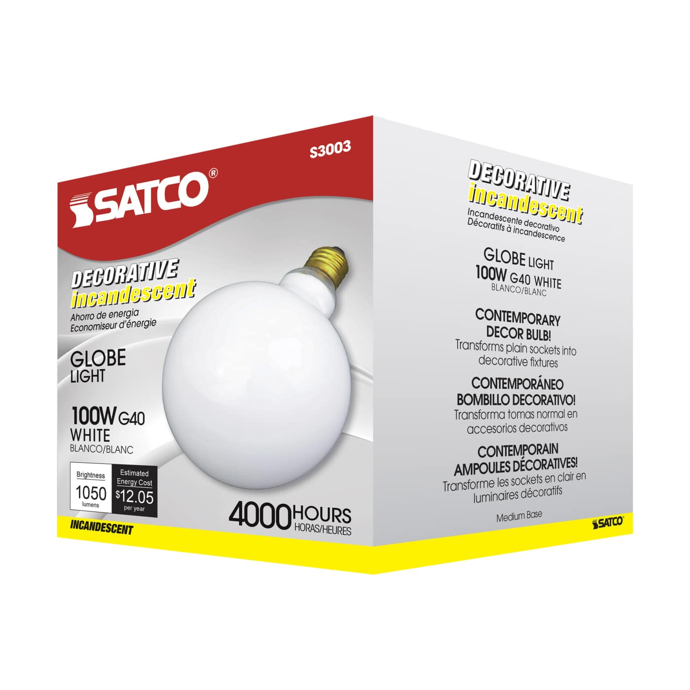 100W G-40 WHITE - S3003