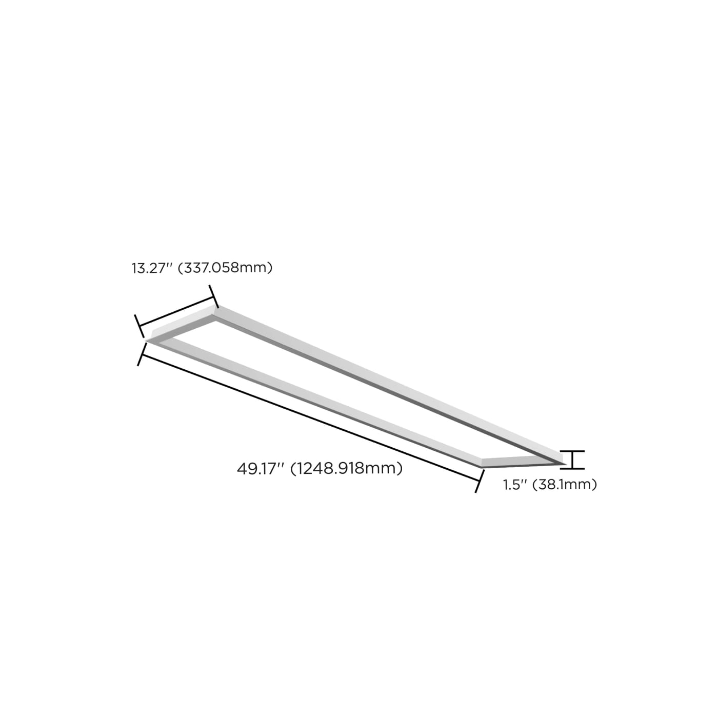 65-588 1X4 BACKLIT PANEL FLANGE KIT