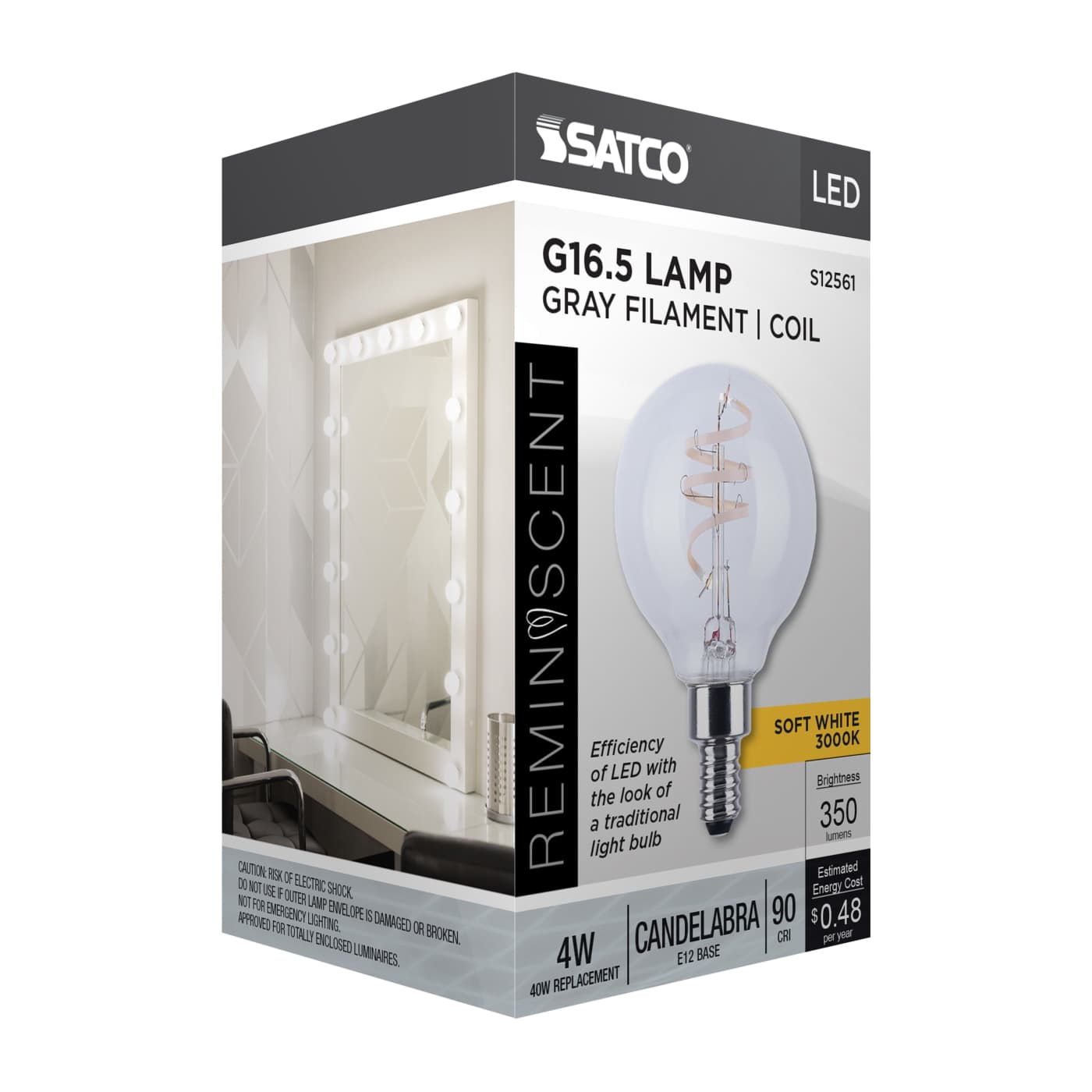 4G16.5/CL/LED-GF/COIL/930/E12 - S12561