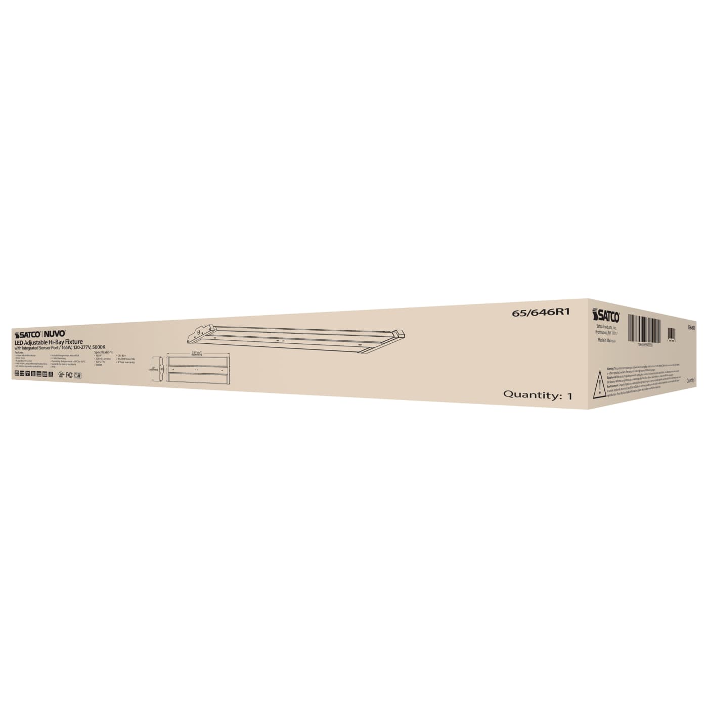 165W LED ADJUSTABLE HIGH BAY - 65-646R1