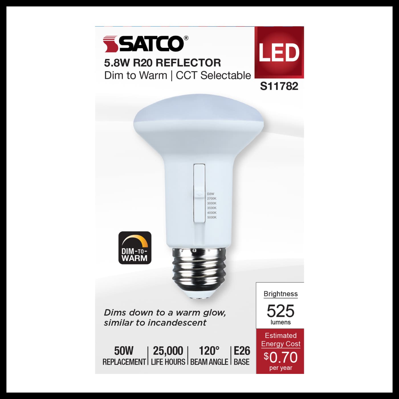 5.8R20/LED/5CCT/WD/120V - S11782