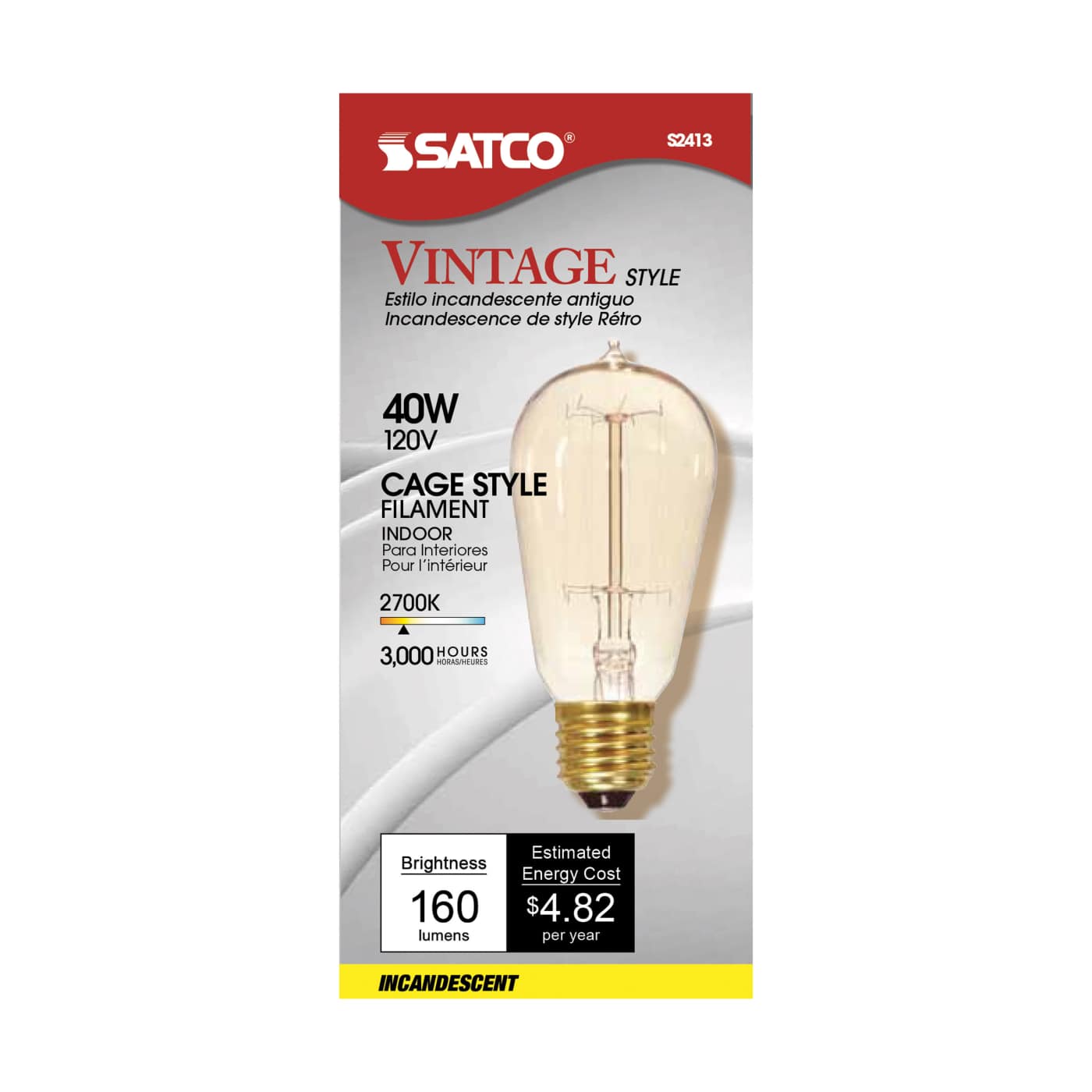 40ST19/CL/15S/120V VINTAGE - S2413
