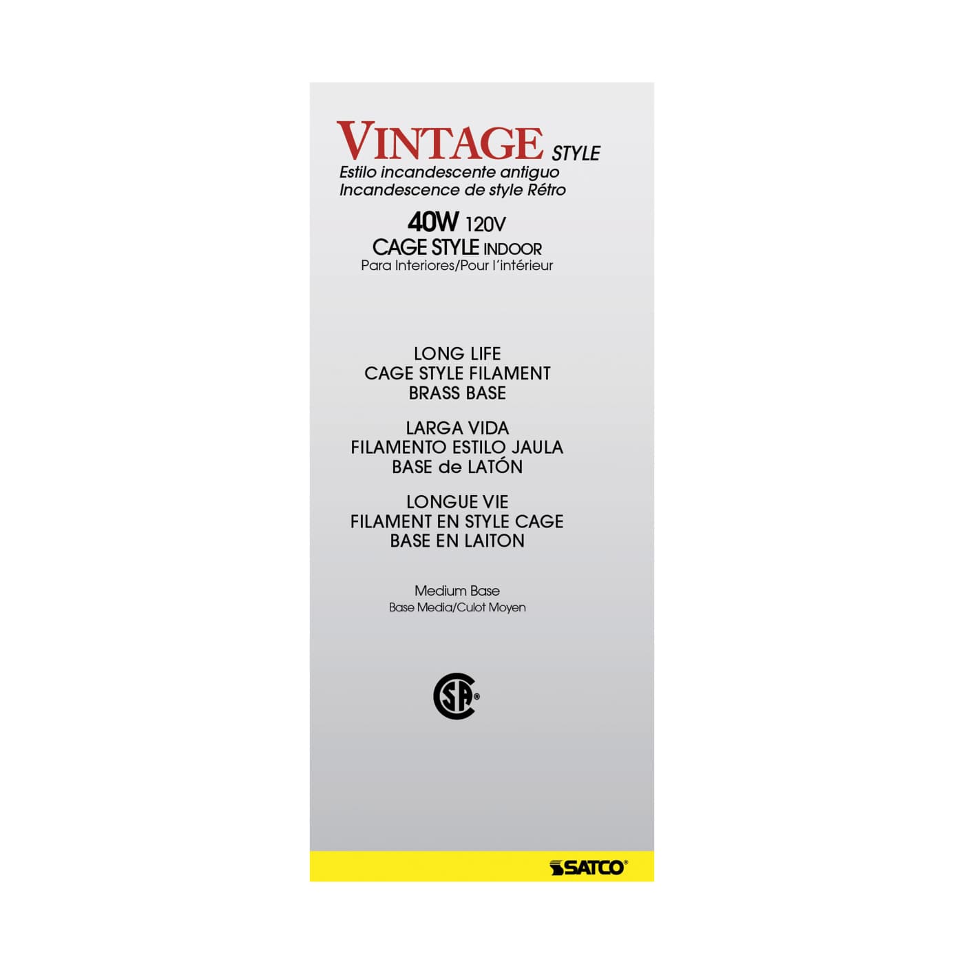 40ST19/CL/15S/120V VINTAGE - S2413