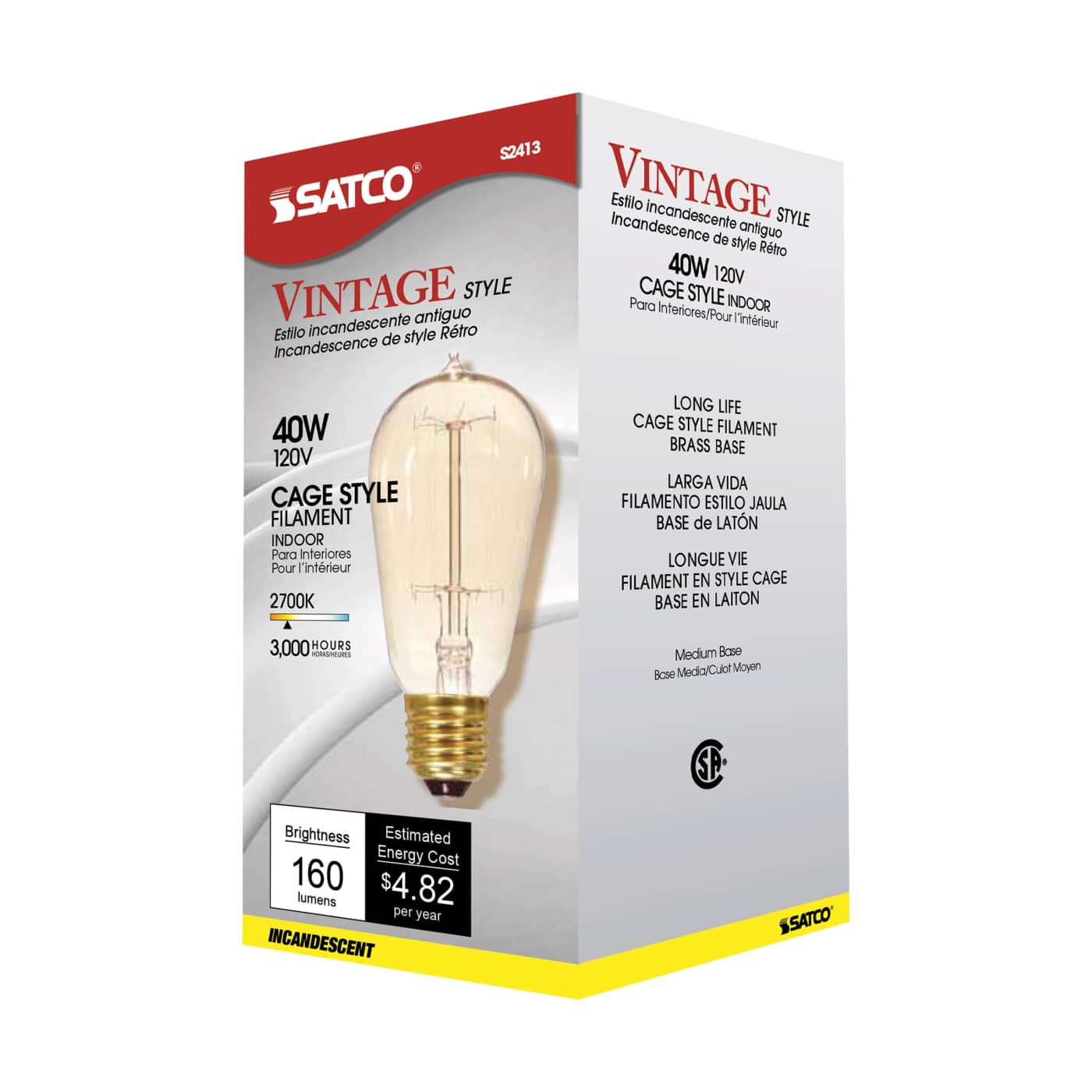 40ST19/CL/15S/120V VINTAGE - S2413