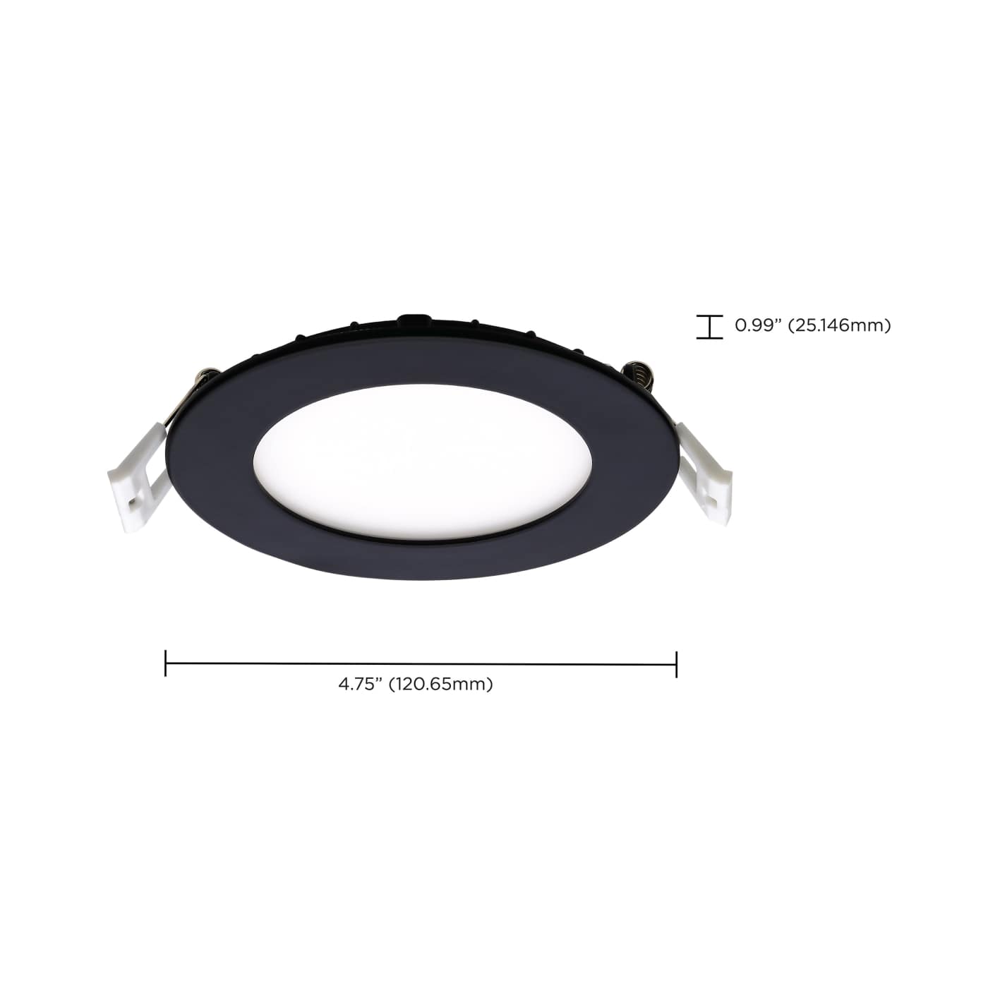 10WLED/DW/4/CCT-SEL/RND/RD/BK - S11874R1