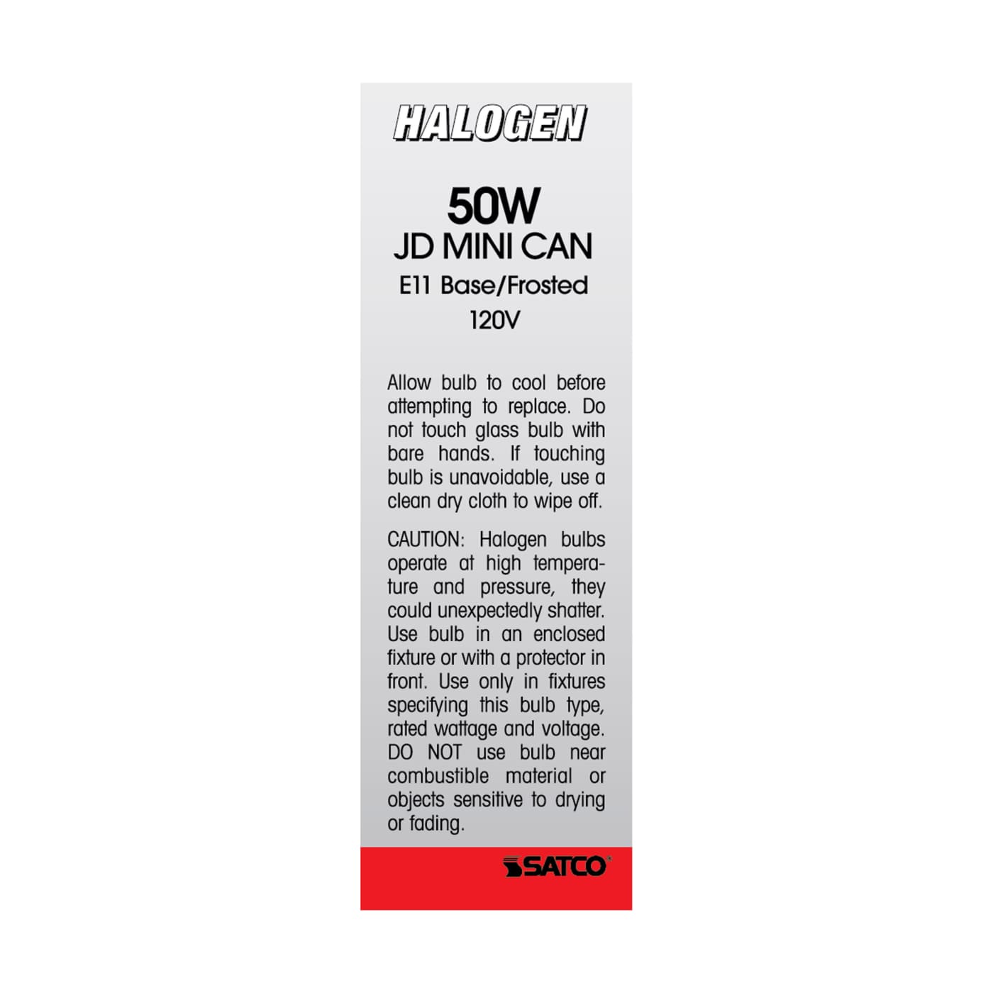 50W MINI-CAN FROSTED 120V. - S1914