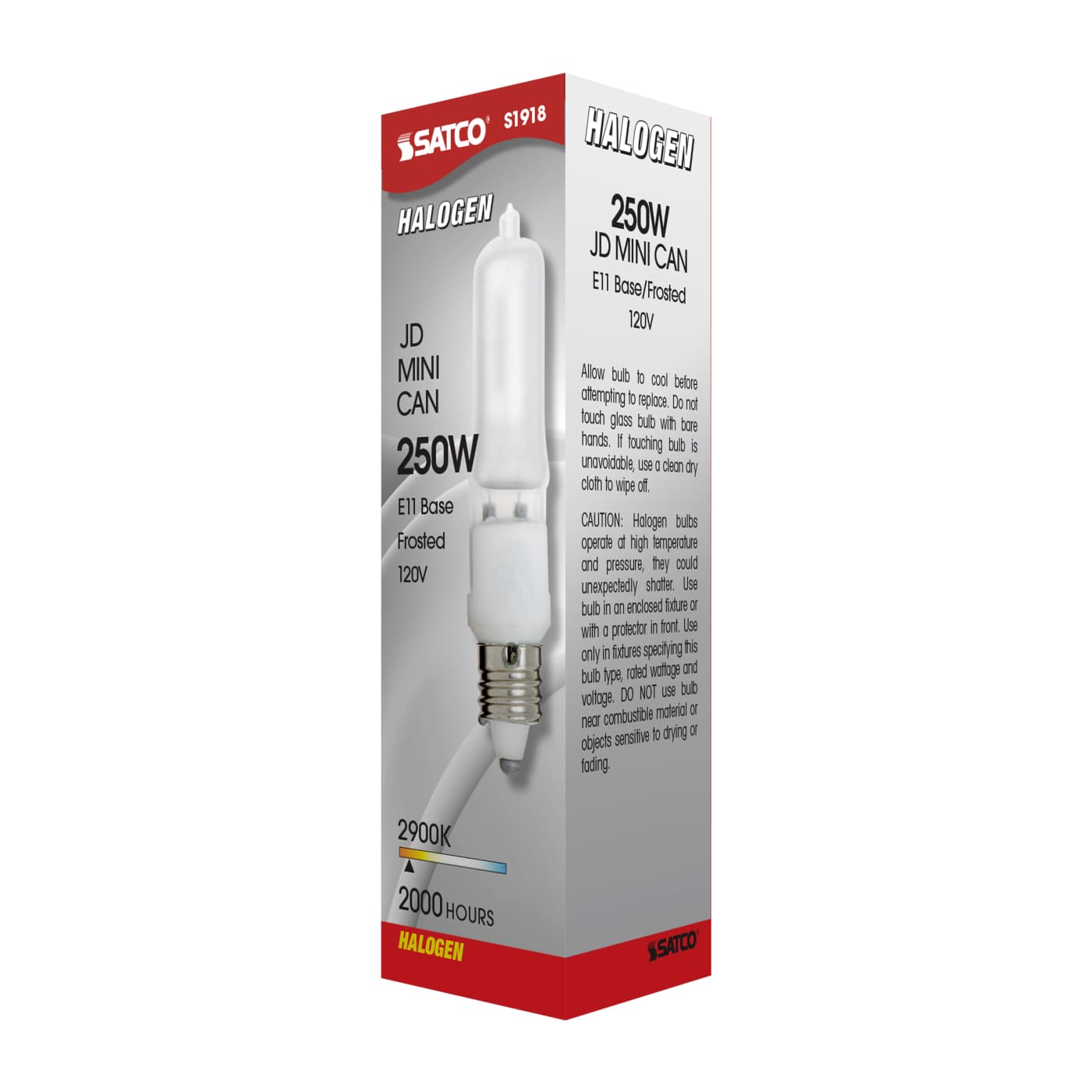 250W MINI-CAN FROSTED 120V. - S1918