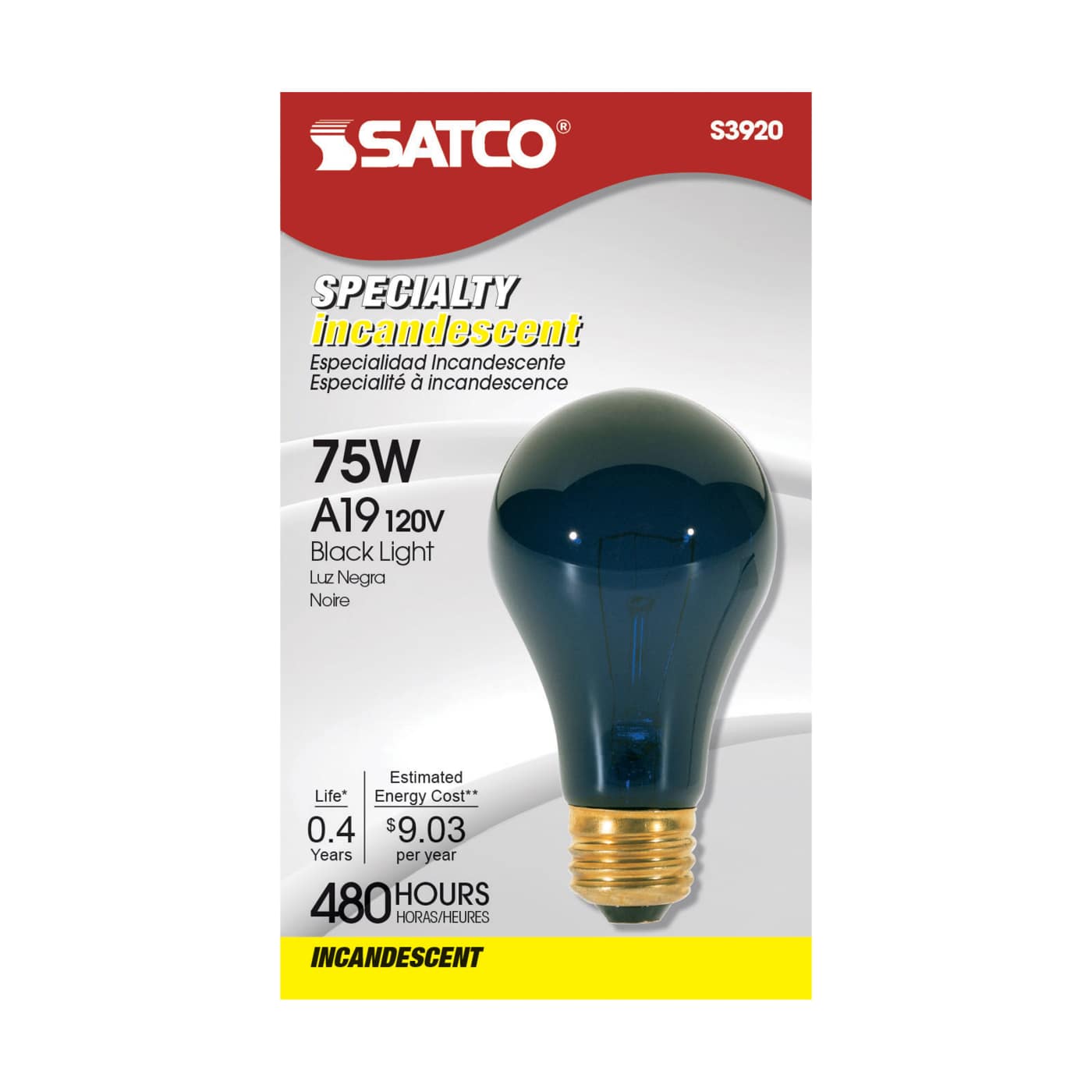 75A19/BLB BLACKLIGHT - S3920