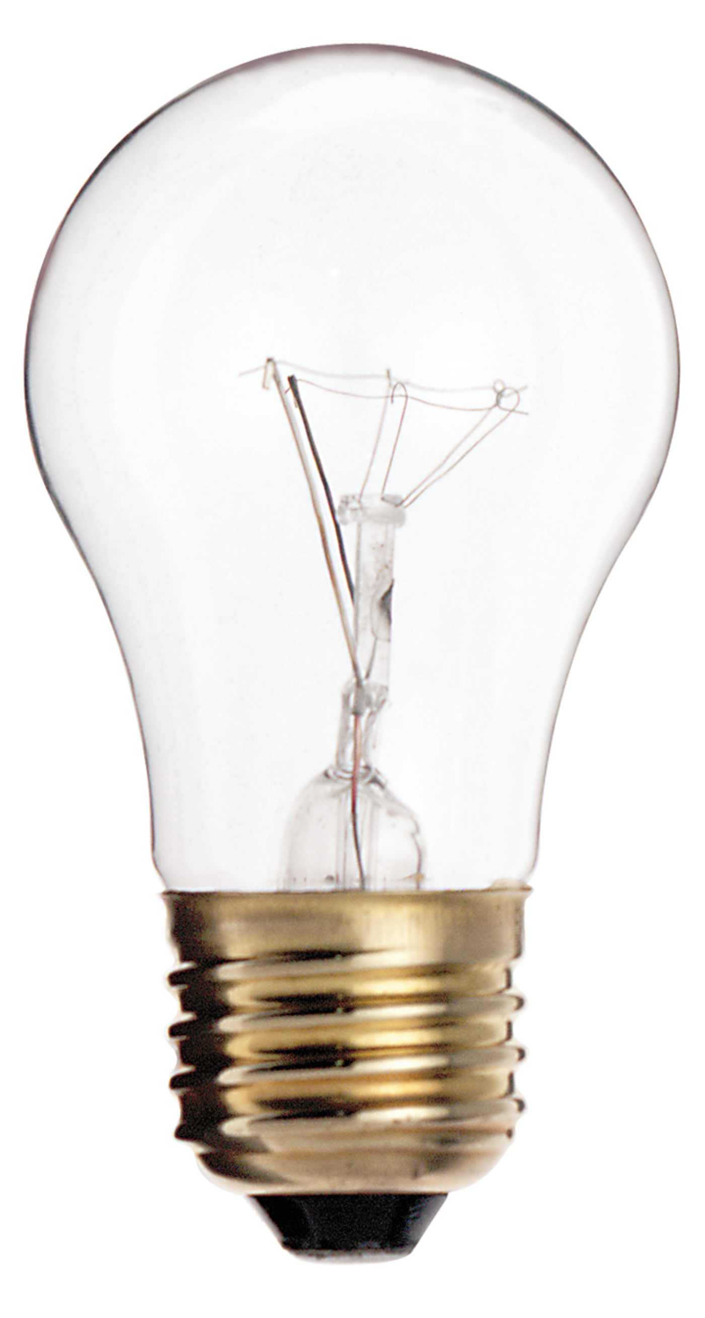 15W A-15 CLEAR MED BASE - S3948