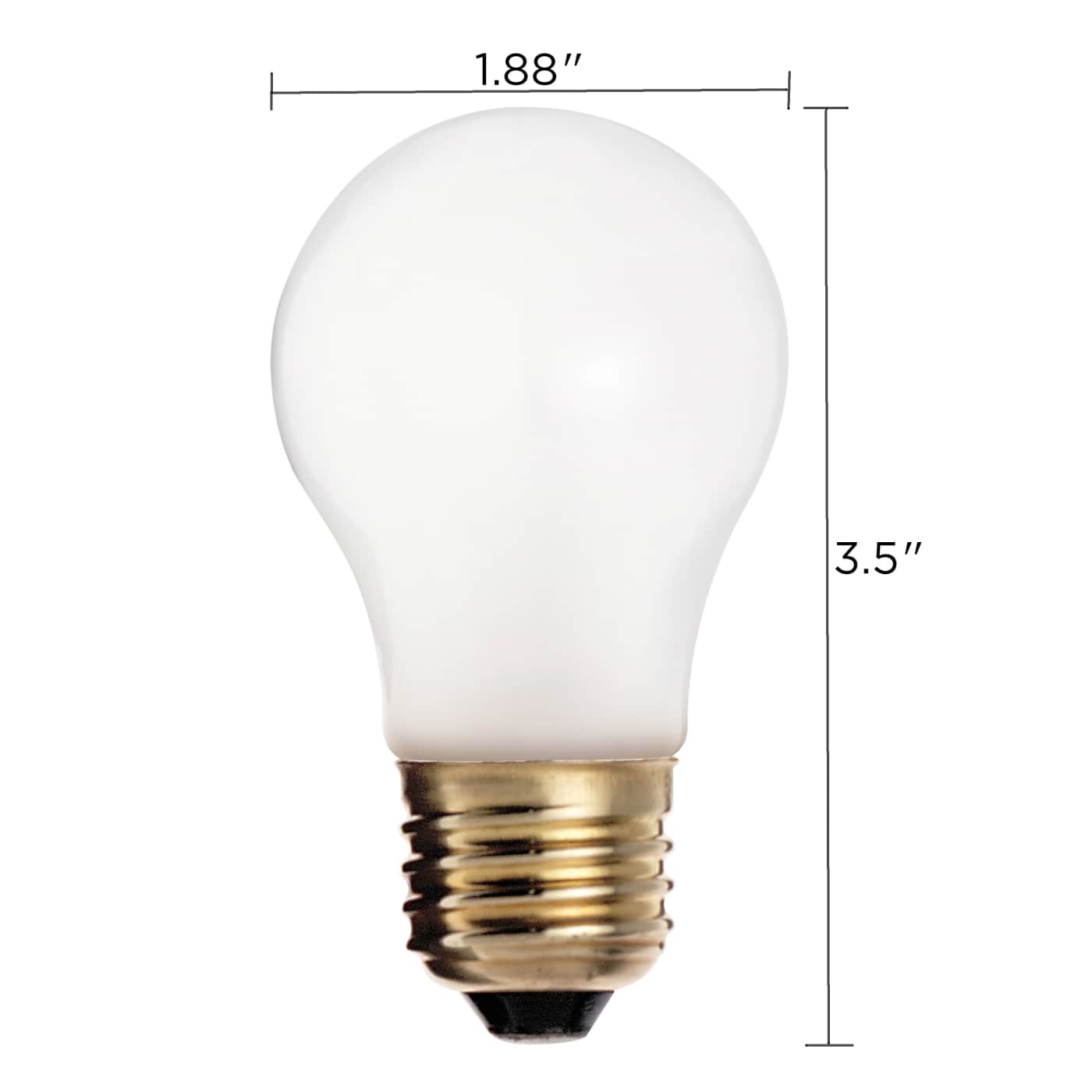 15W A-15 CLEAR MED BASE - S3948