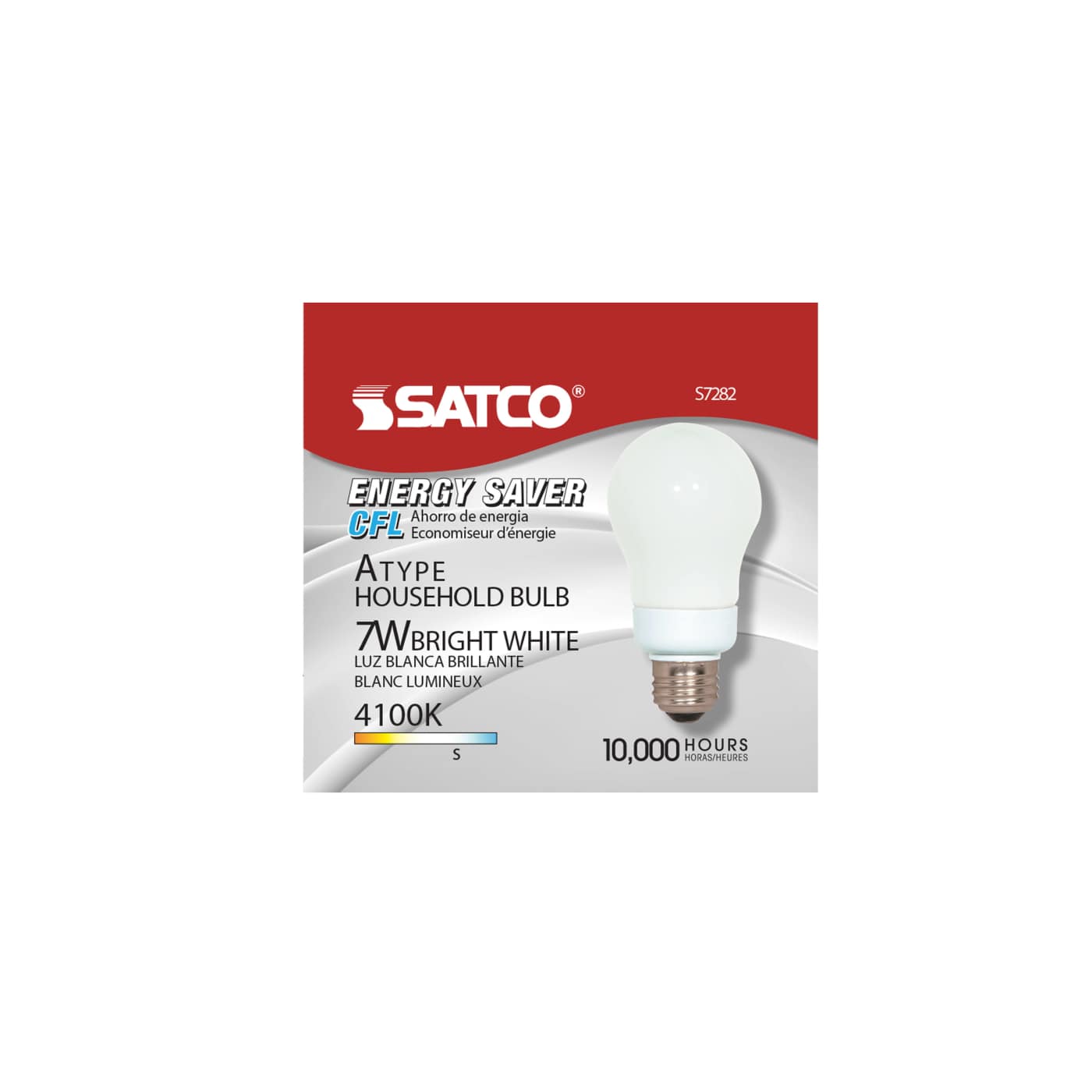 7A19/E26/4100K/120V/1PK - S7282