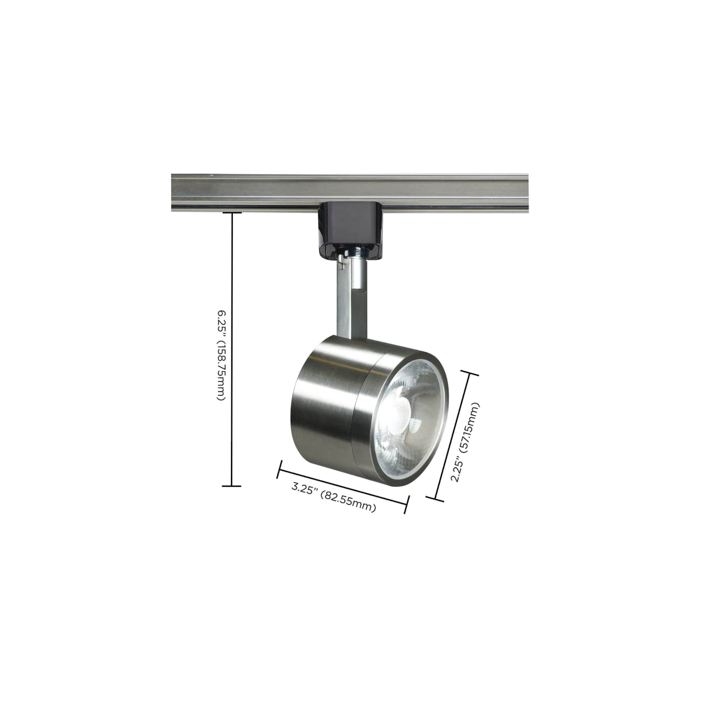 12W LED TRACK HEAD ROUND - TH407