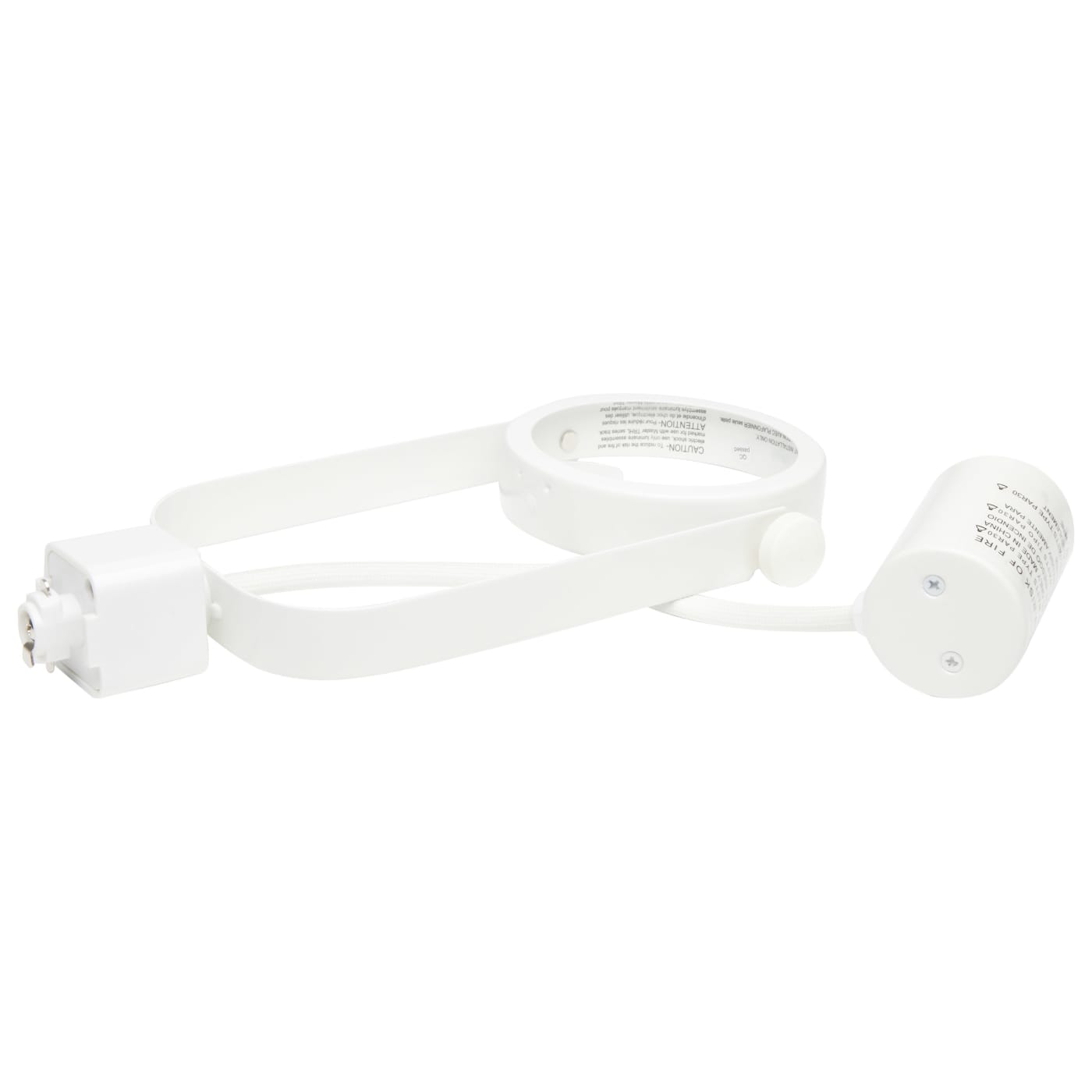 WHITE PAR30 GIMBAL RING TRACK - TK316
