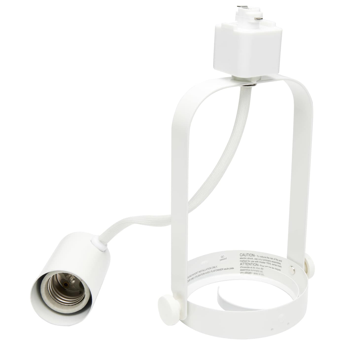 WHITE PAR30 GIMBAL RING TRACK - TK316