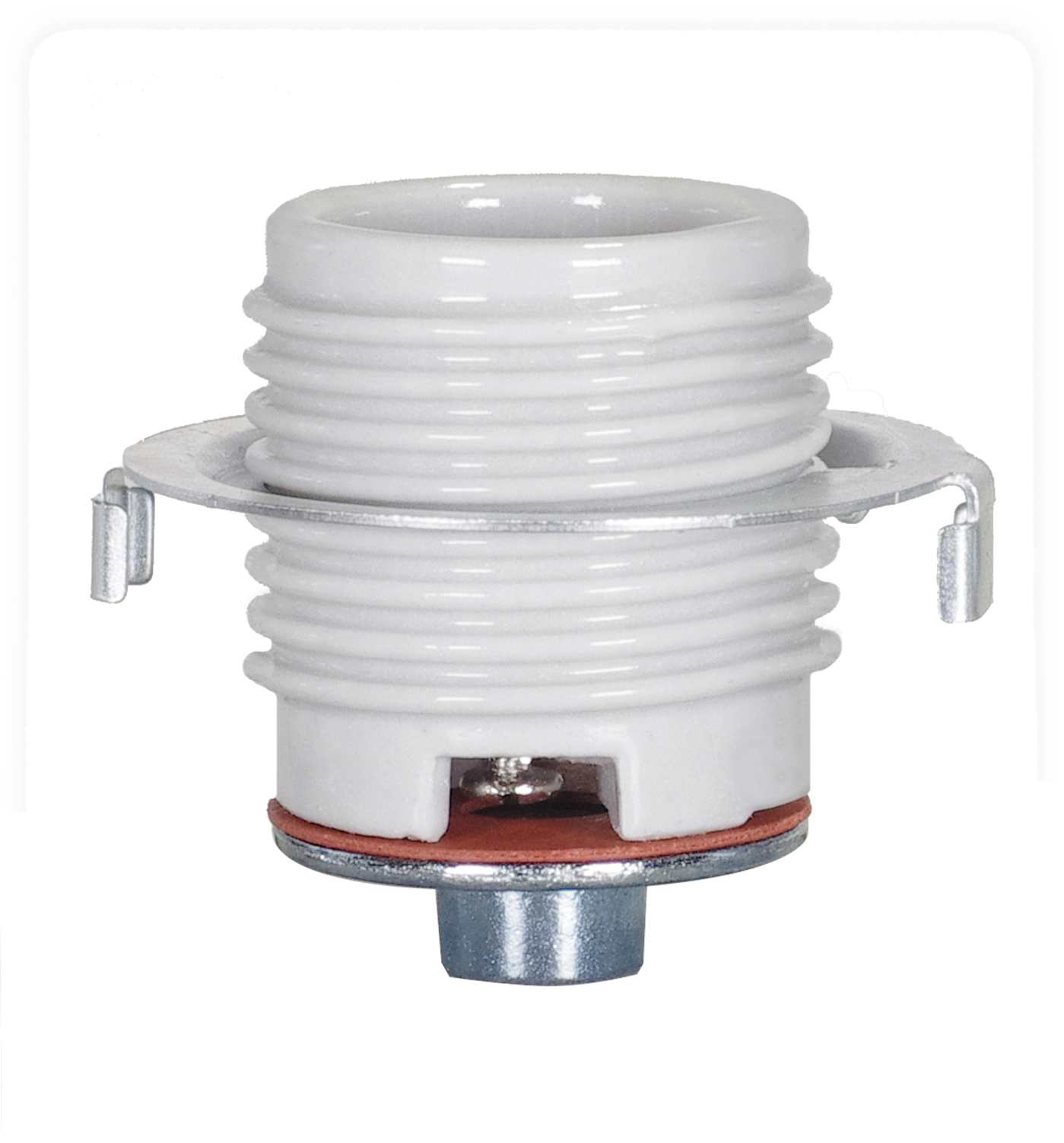 MED. BASE THREADED POR. GLAZED - 80-1073