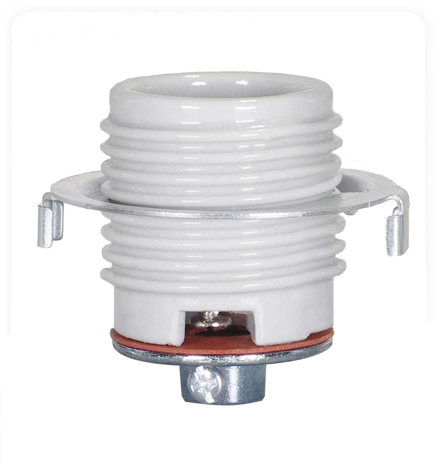 MED. BS. THREADED POR. GLAZED - 80-1075