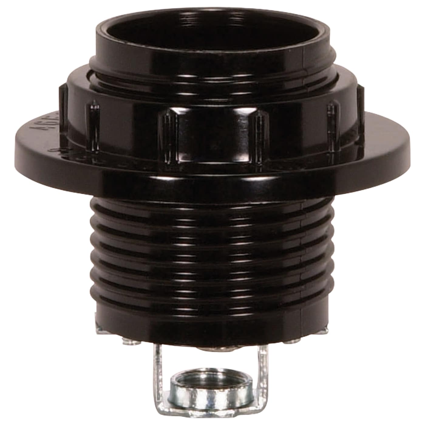 BLK PHENOLIC MED. BASE THREADE - 80-1077