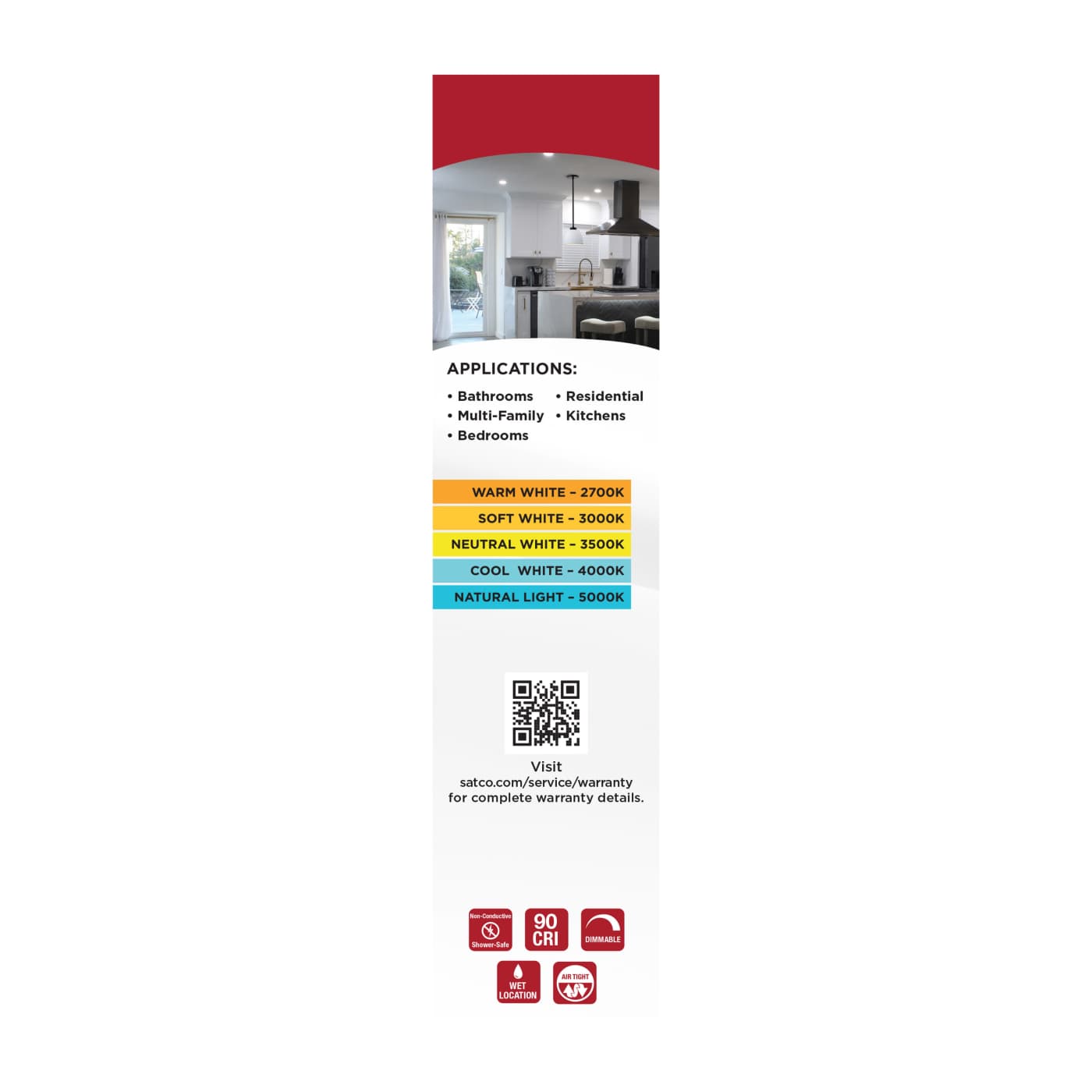 8WLED/DLR/5-6/5CCT/E/RND/WH - S12602