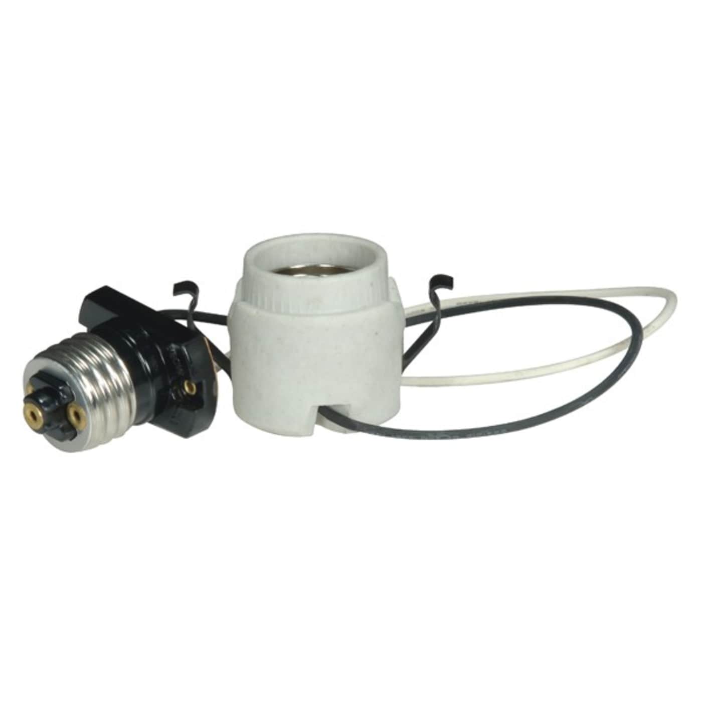 UNGLAZED KEYLESS PORC SKT W/ - 80-1212
