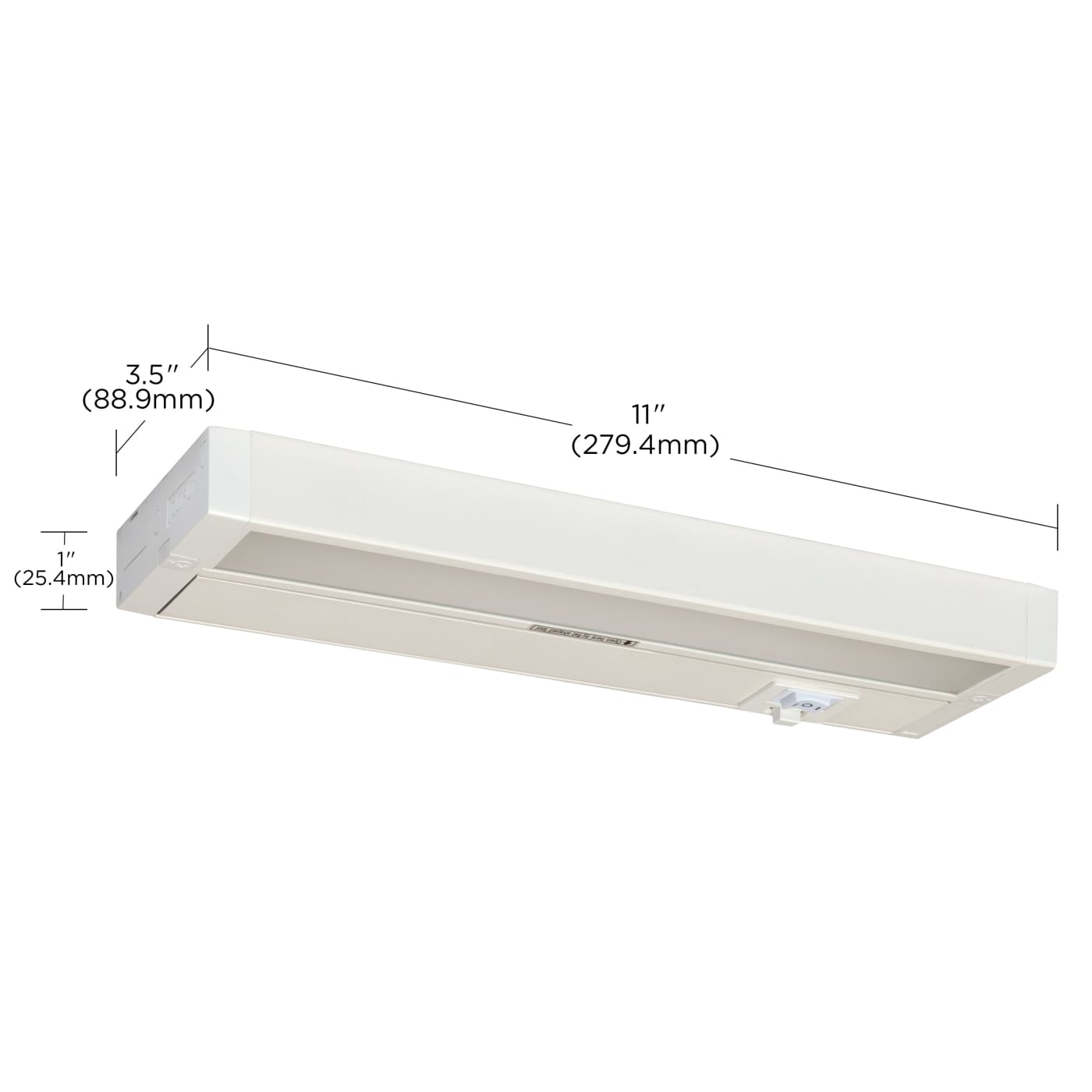 UNDER CAB LED 3CCT 11" - WH - 63-501