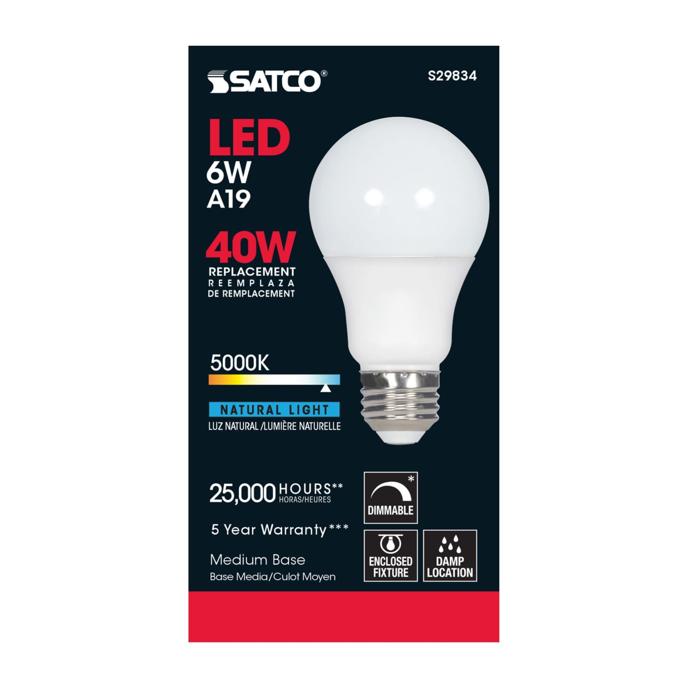 6A19/OMNI/220/LED/50K - S29834