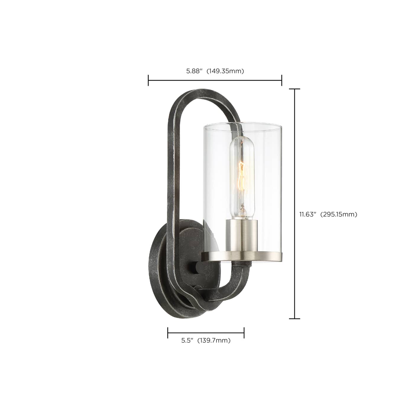 SHERWOOD 1 LIGHT WALL SCONCE - 60-6121