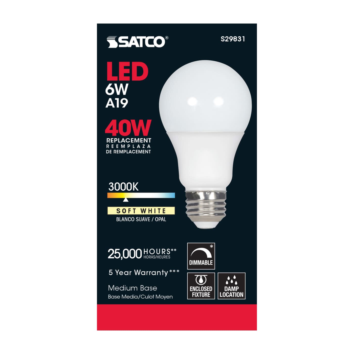6A19/OMNI/220/LED/30K - S29831
