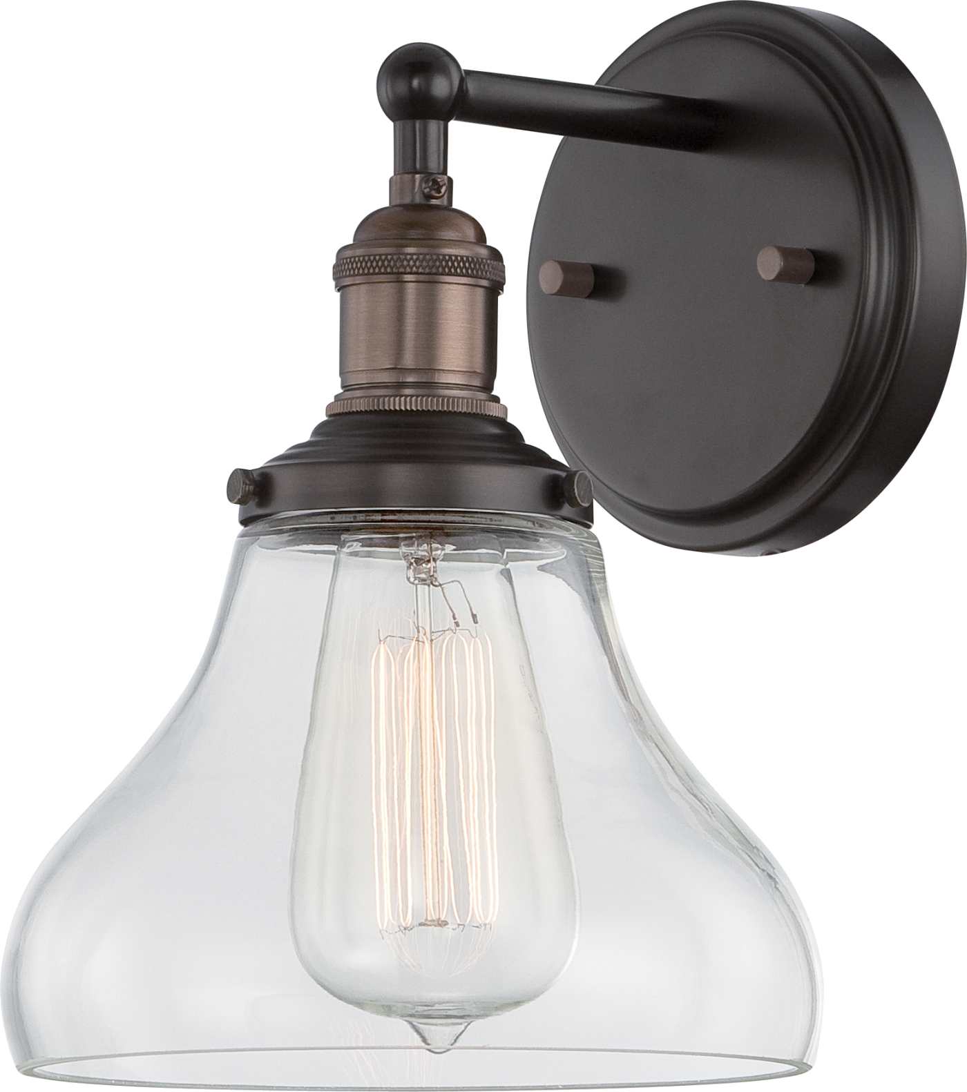 1 LT VINTAGE WALL SCONCE - 60-5513