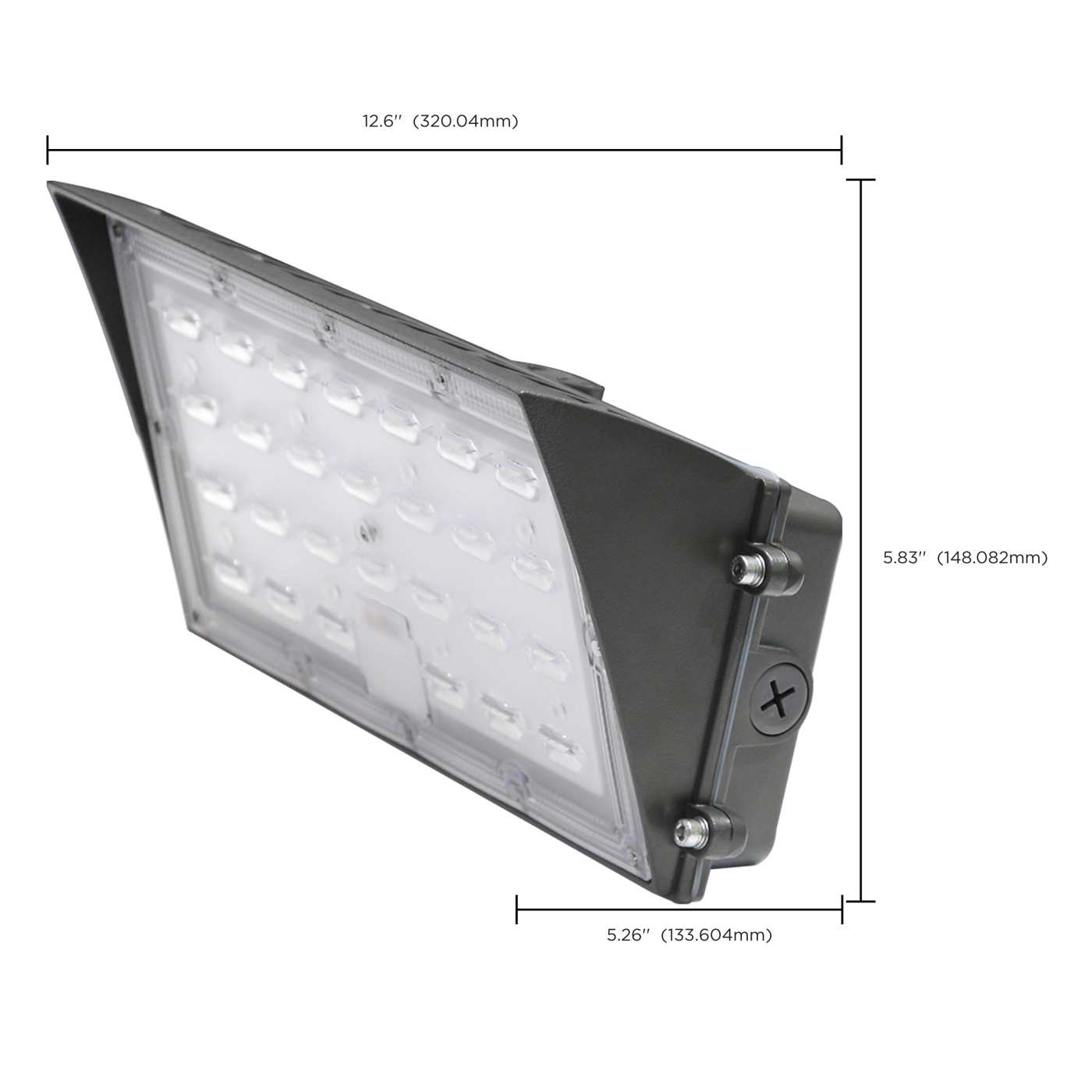 80W SEMI CUTOFF WALL PACK - 65-676