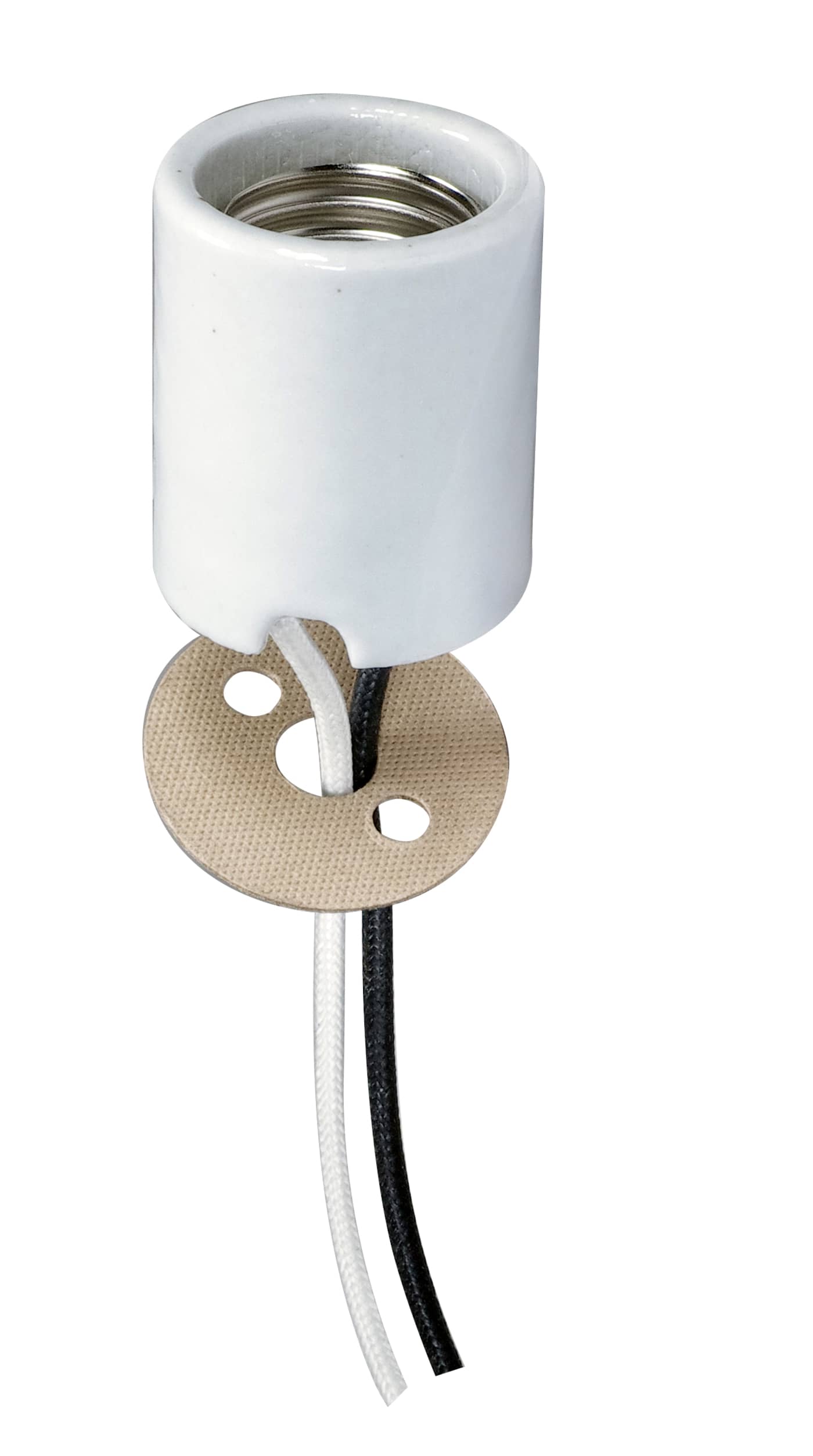 4KV KEYLESS PORC SKT W/2 WIRE - 80-1877