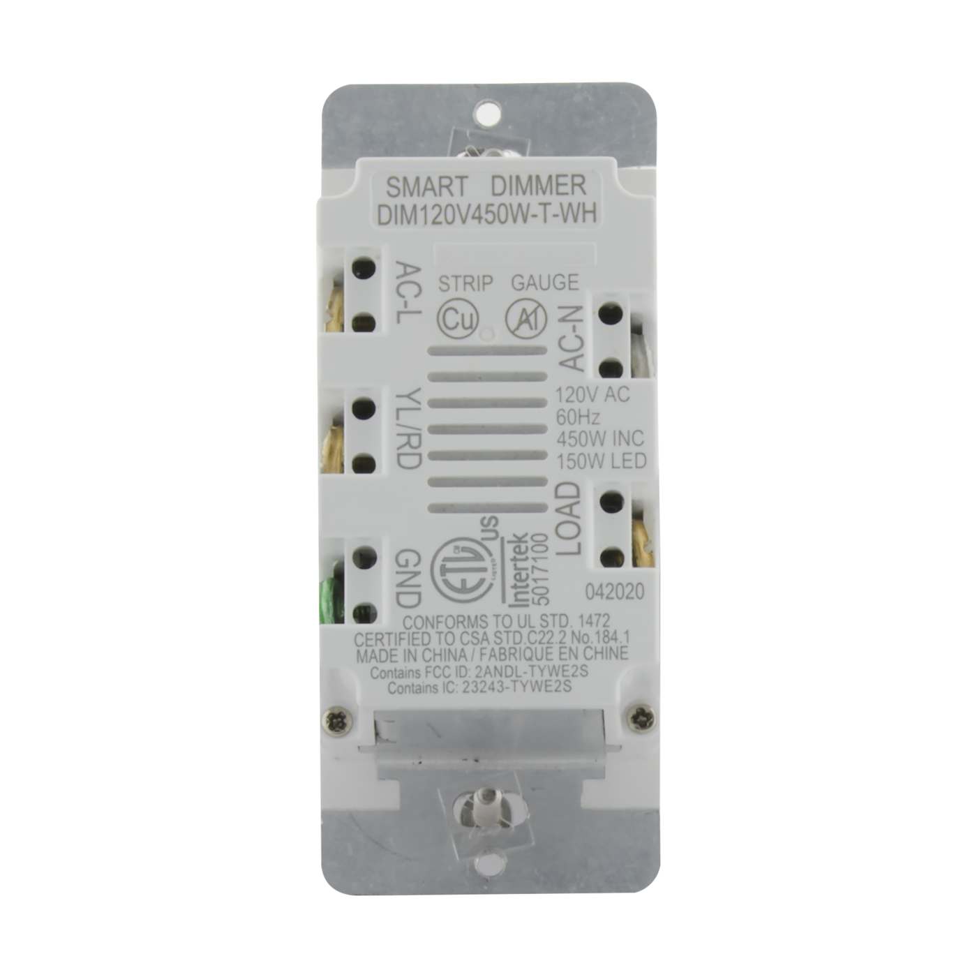 SF/DIM/WALL/WHITE - S11268
