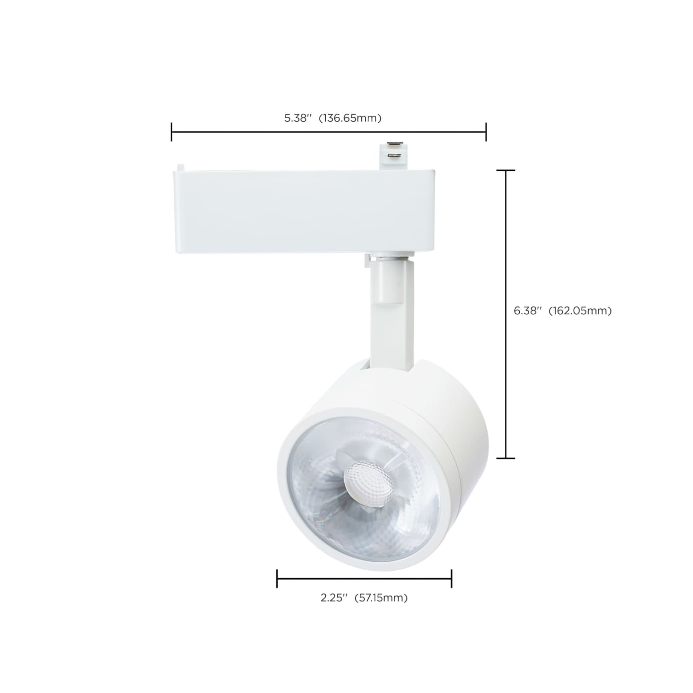 12W LED TRACK HEAD ROUND - TH903