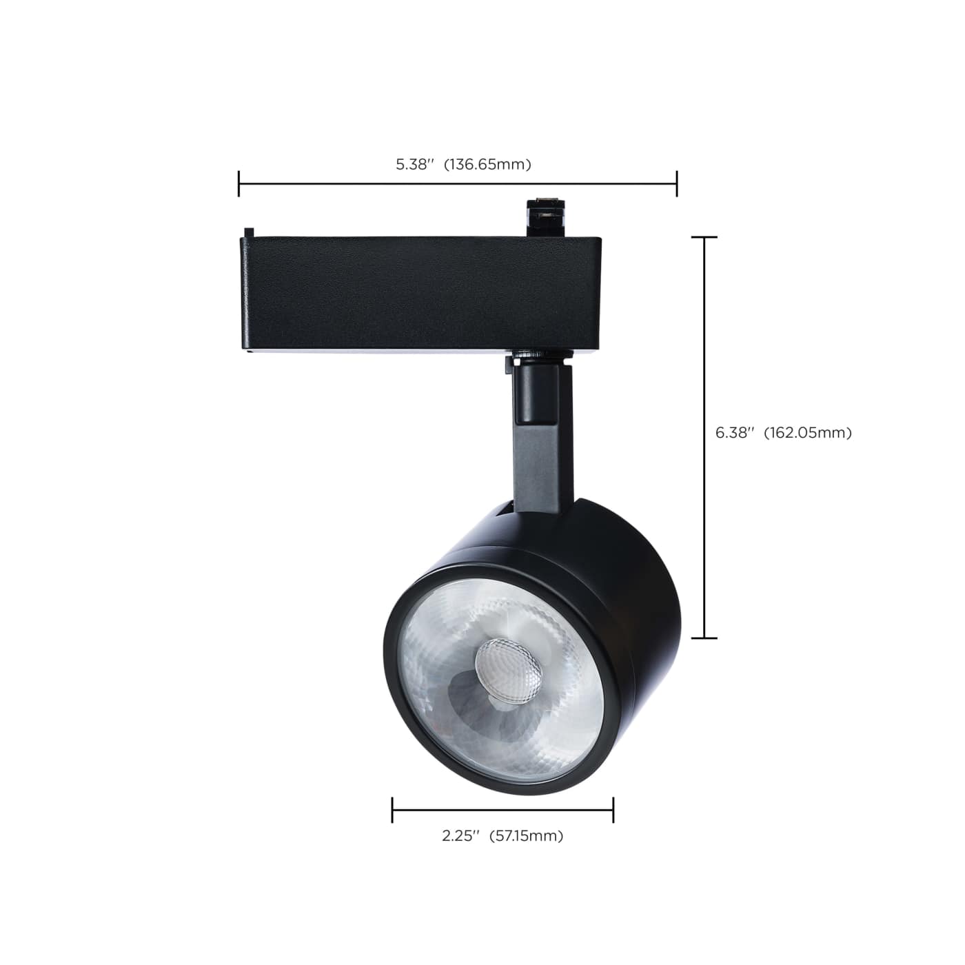 12W LED TRACK HEAD ROUND - TH904