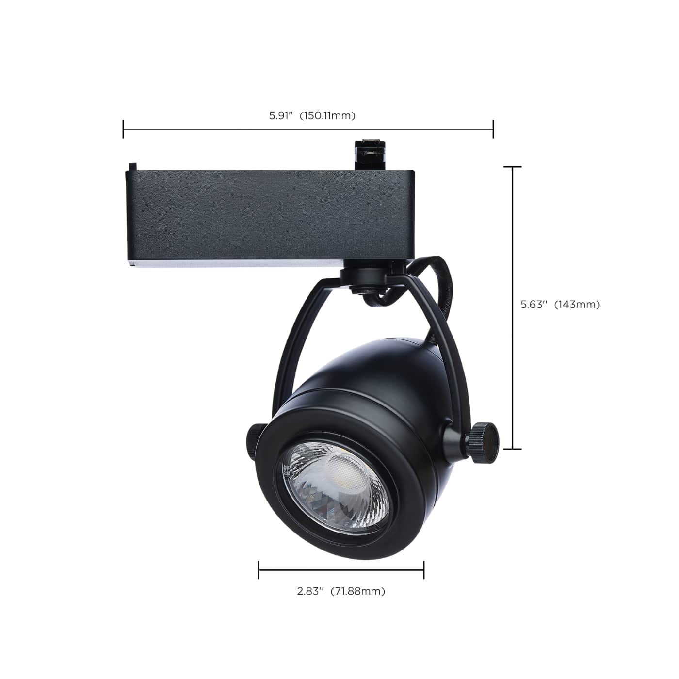 12W LED TRACK HEAD PINCH BACK - TH914