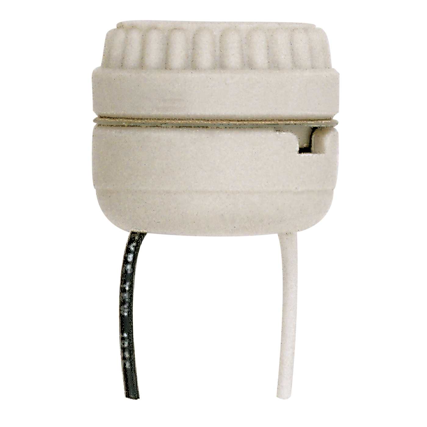 MED PORC SCKT 2 PC. W/8" LEADS - 90-1111