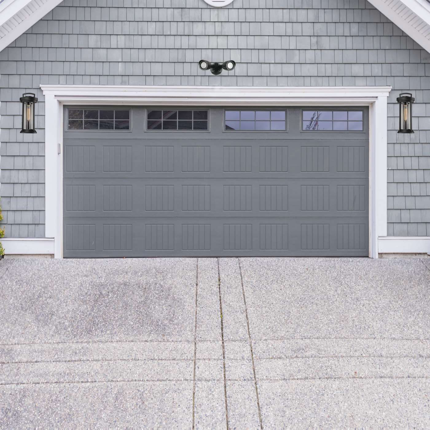 LED 2 BULLET HEAD SECURITY LGT - 65-714