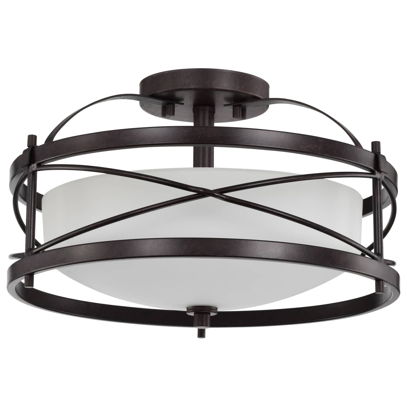 GINGER - 2 LT SEMI FLUSH - 60-5335
