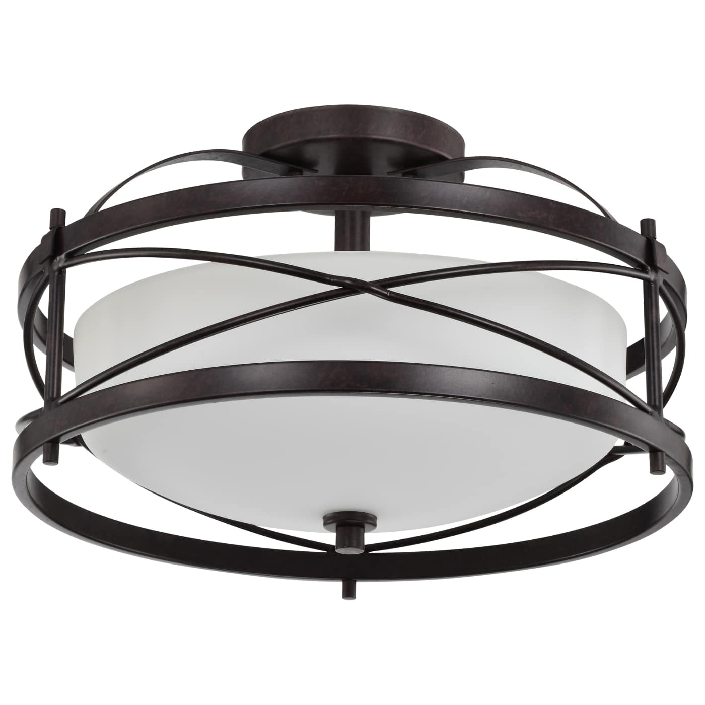 GINGER - 2 LT SEMI FLUSH - 60-5335