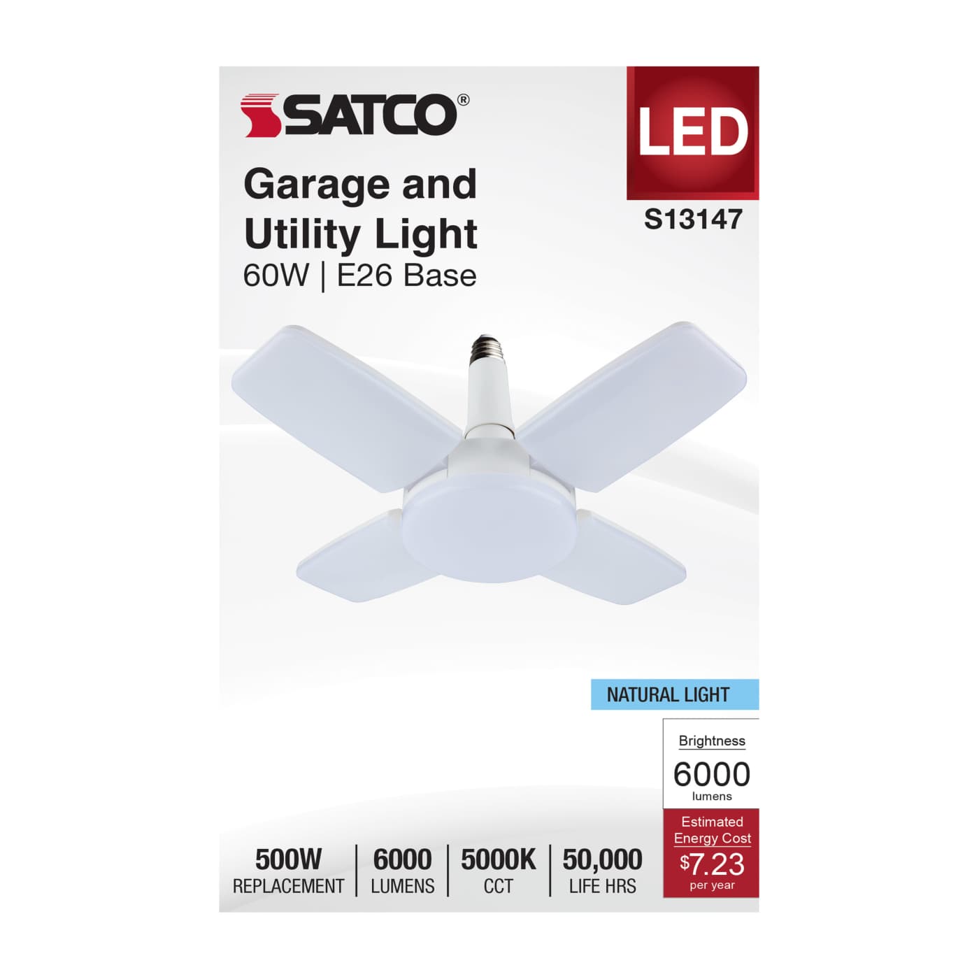 60W/LED/UTL/MB/5000K - S13147
