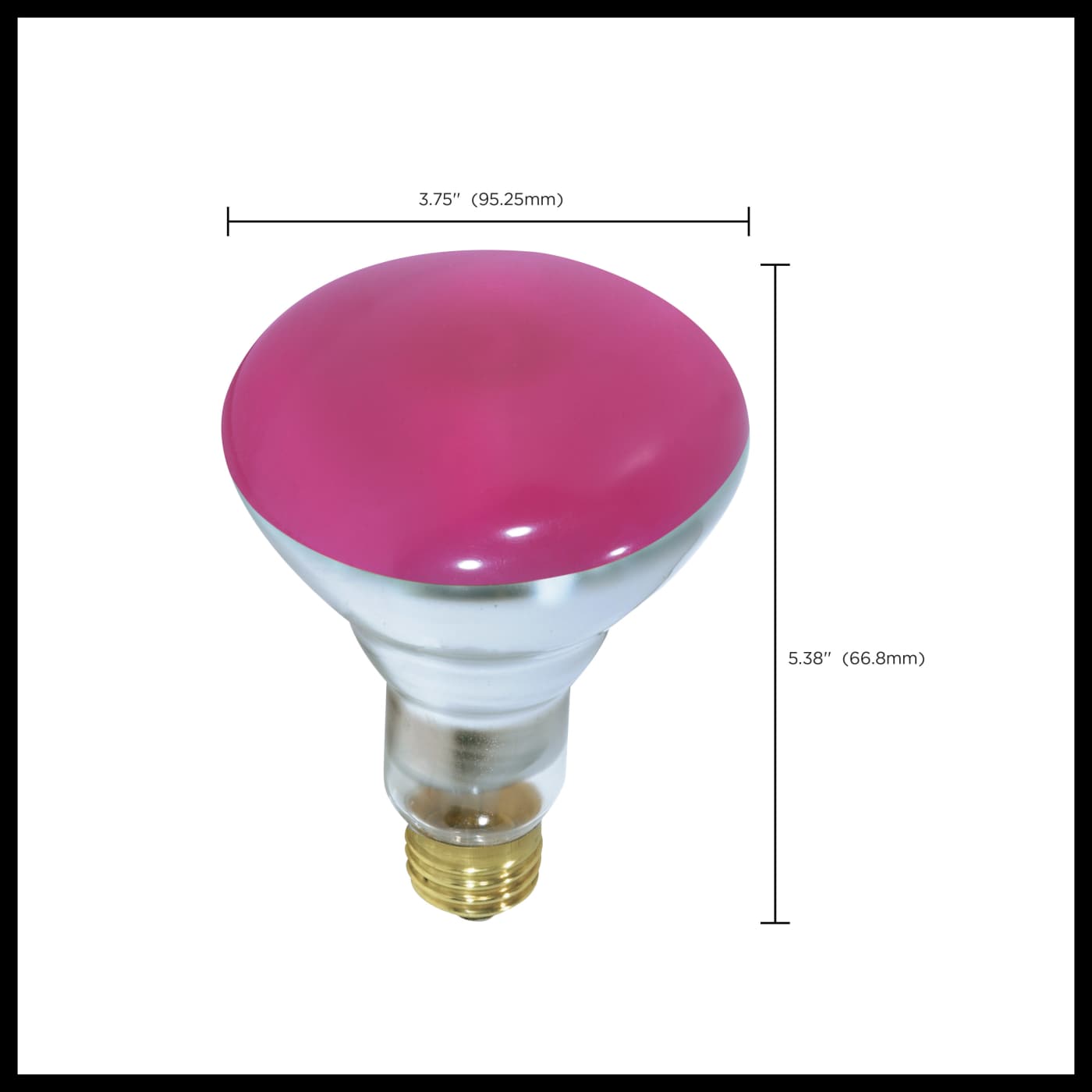 75BR30 PINK STD BASE - S3213