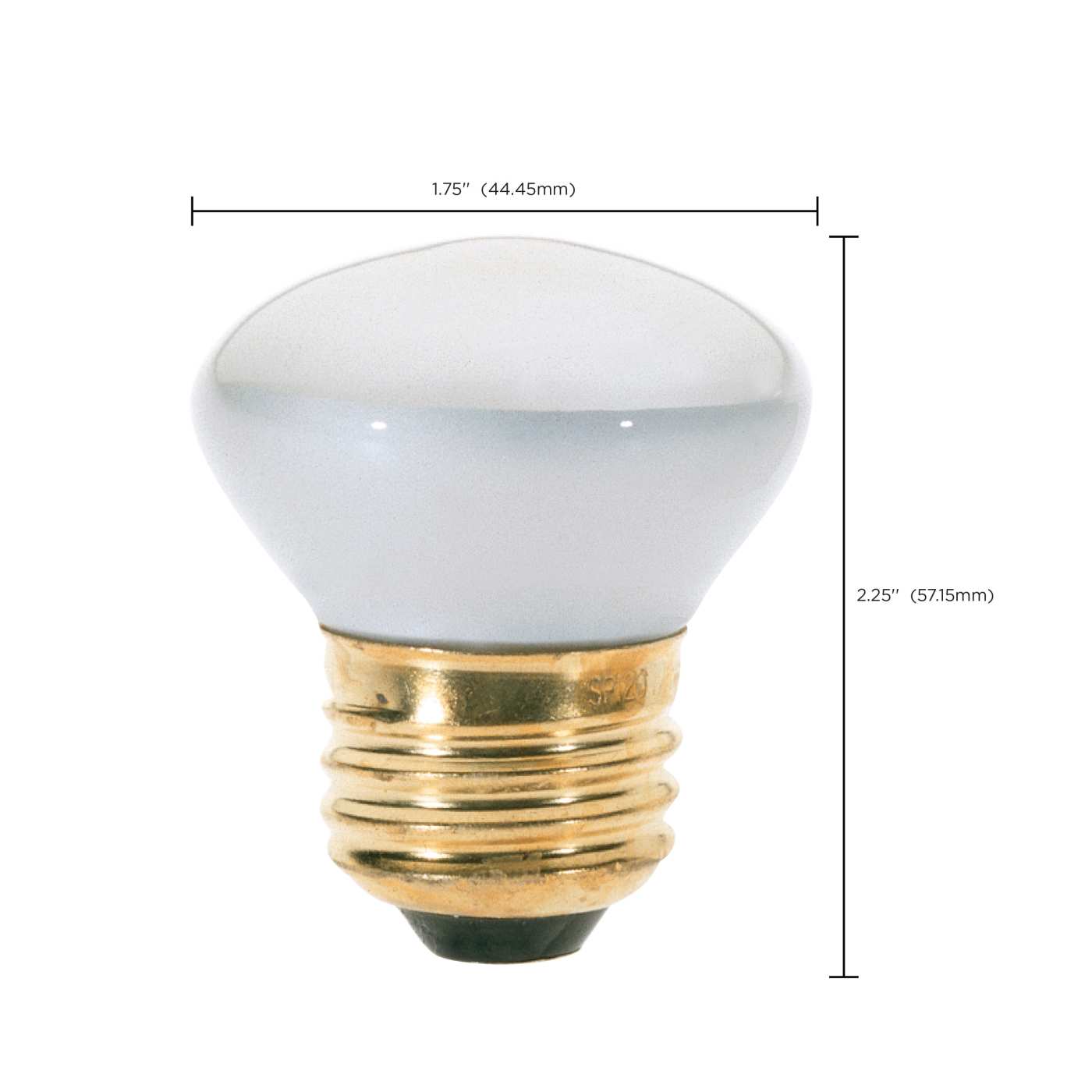 25R14/SP/120V MED BASE STUBBY - S3601