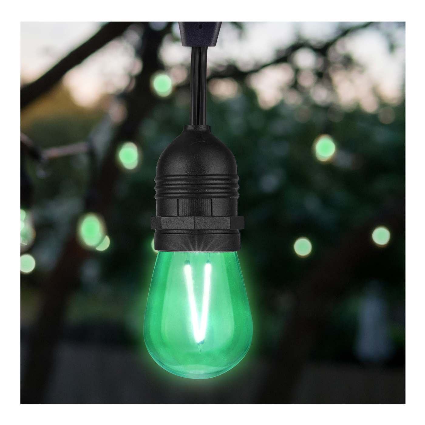 1W/LED/S14/GREEN/120V/ND/4PK - S8024