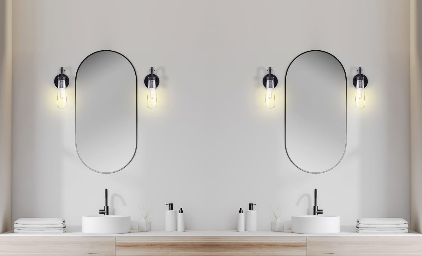 BEAKER 1 LIGHT WALL SCONCE - 60-5361