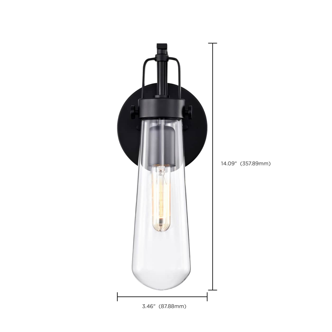 BEAKER 1 LIGHT WALL SCONCE - 60-5361