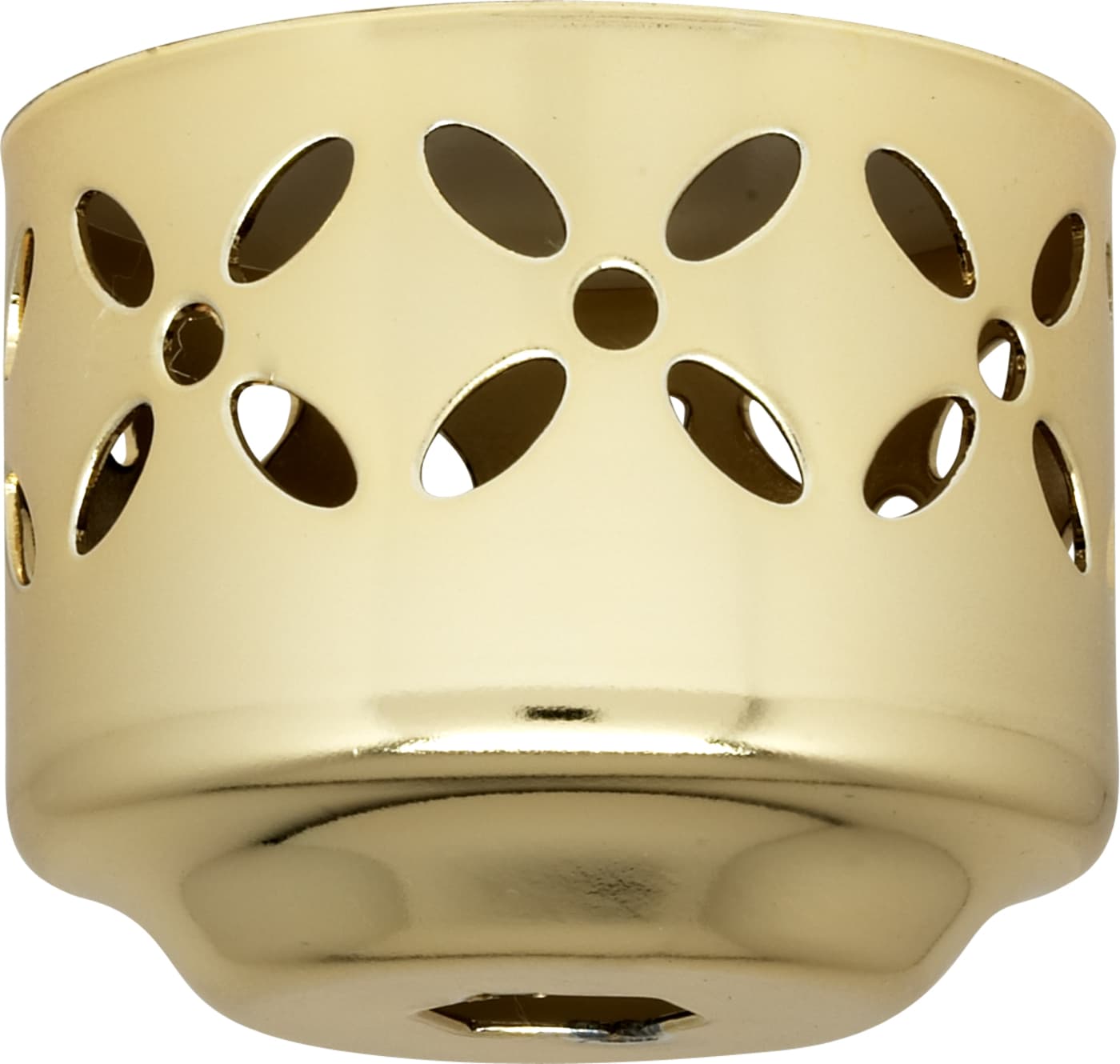1 5/8 BRASS FIN PERFORATED HLD - 90-656